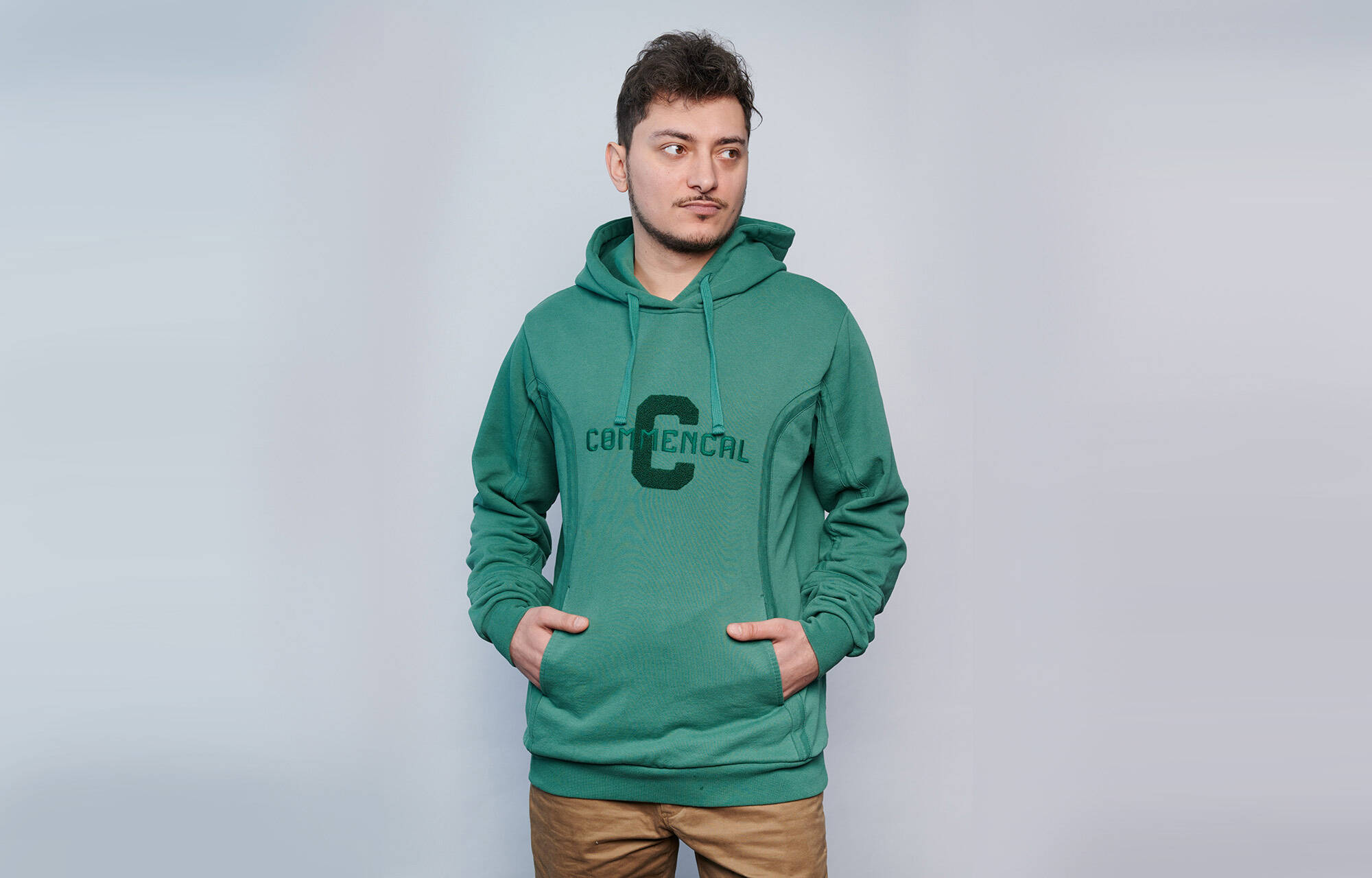SUDADERA COMMENCAL UNIVERSITY BASIL image cover number 0
