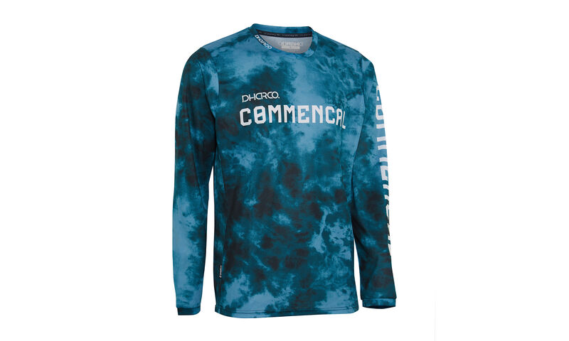 COMMENCAL-DHARCO LONG SLEEVE TEAM REPLICA JERSEY BLUE