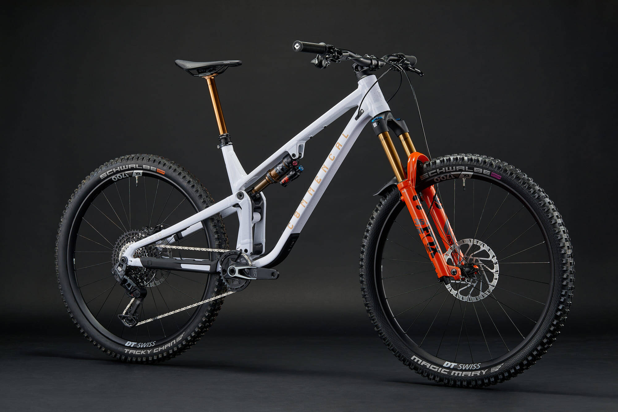 COMMENCAL META V5 SIGNATURE GLITTERY WHITE 2025 image large number 1