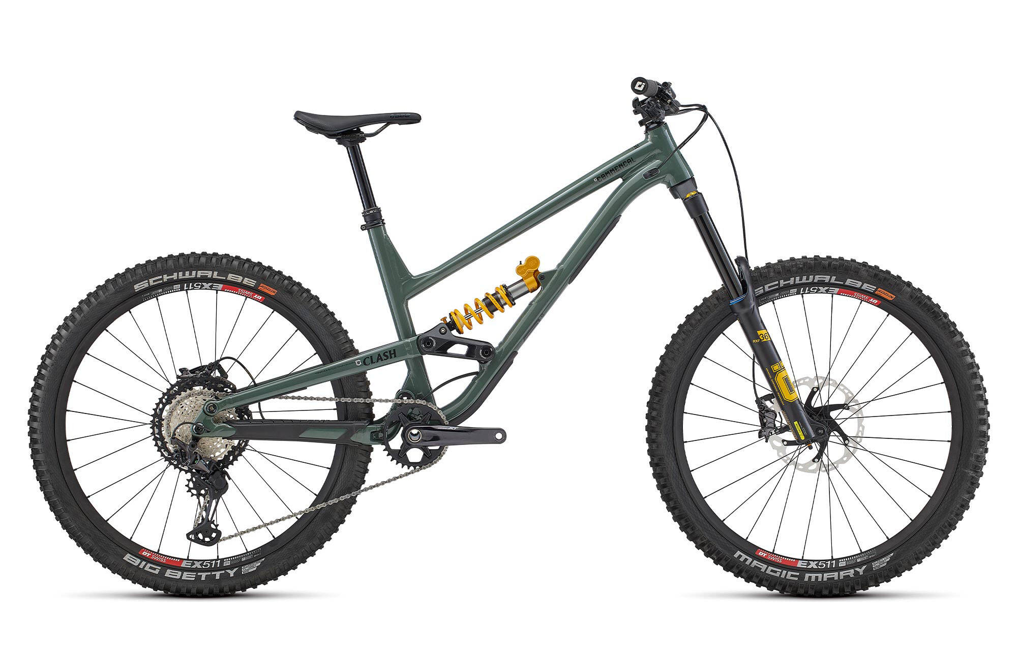 COMMENCAL CLASH OHLINS EDITION KESWICK GREEN image cover number 0
