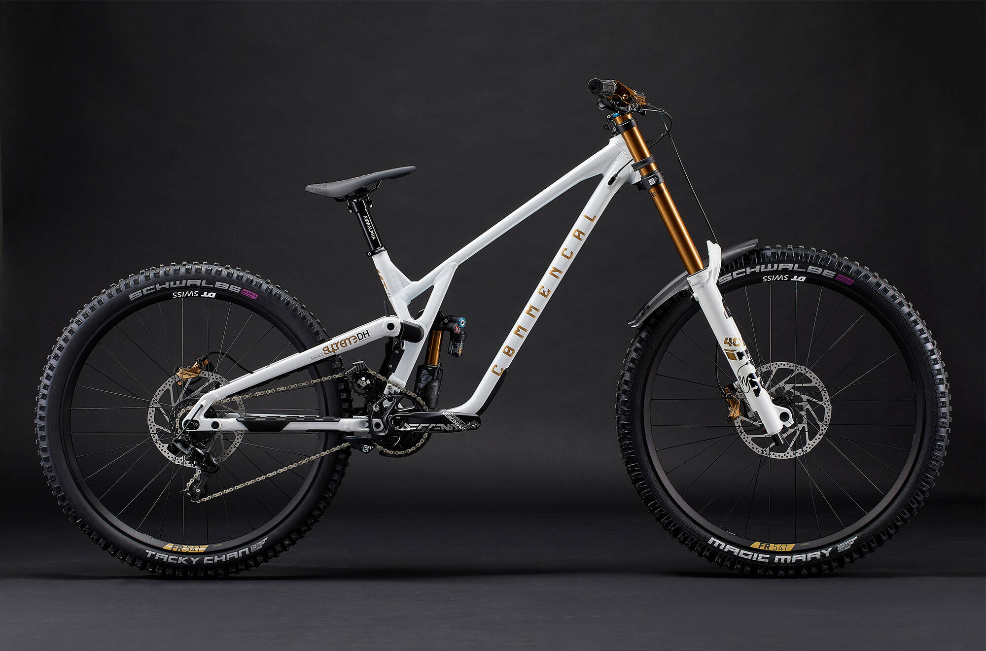 COMMENCAL SUPREME DH V5 SIGNATURE LTD PURE WHITE 2025 image large number 0