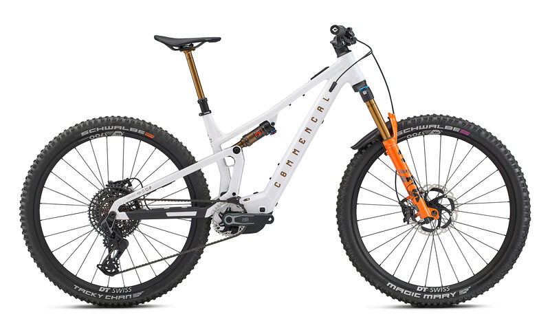 COMMENCAL T.E.M.P.O. POWER SIGNATURE GLITTERY WHITE