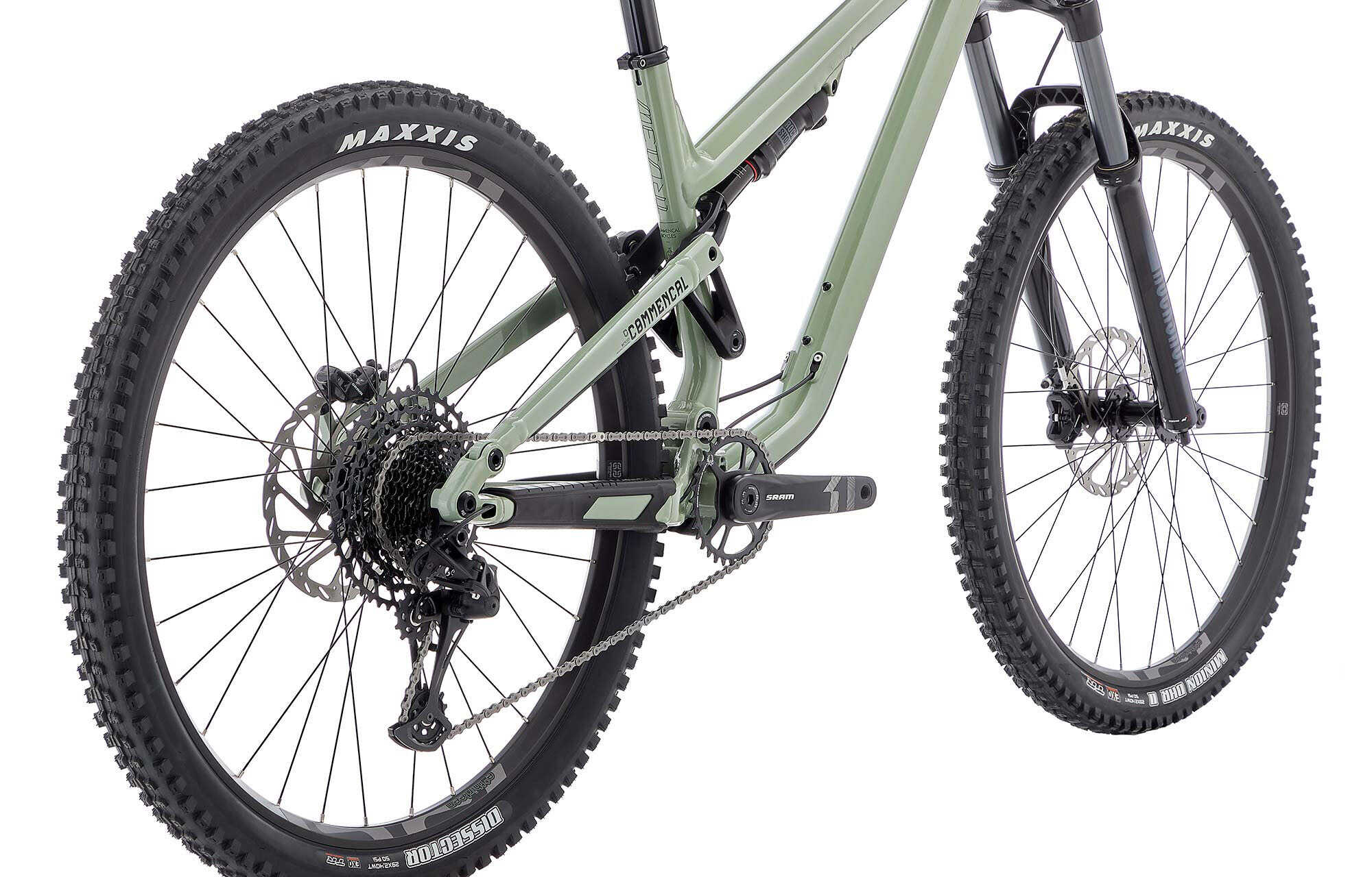 COMMENCAL META TR V4 ORIGIN HERITAGE GREEN image large number 1