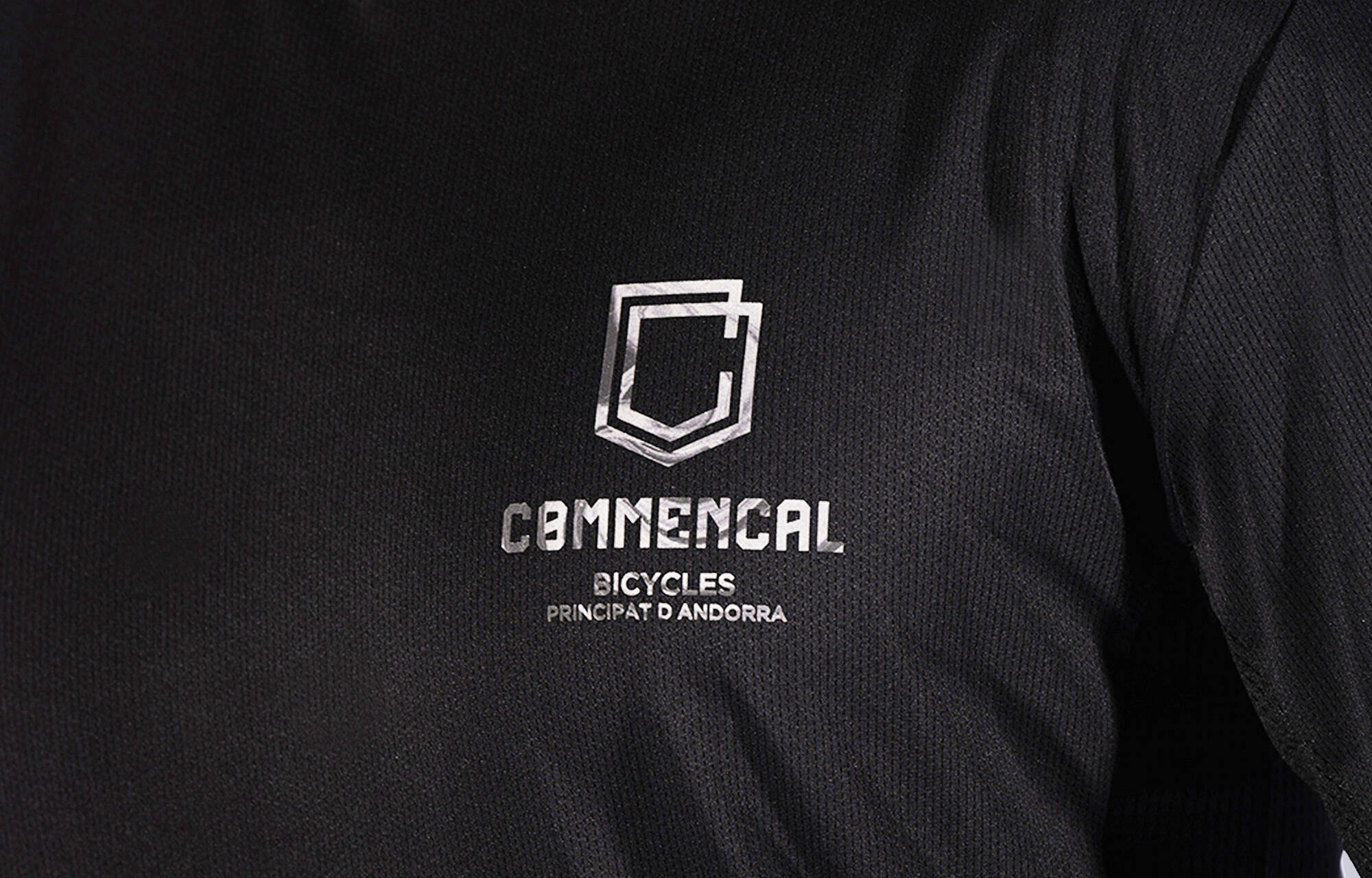 COMMENCAL LIGHTECH BASIC SHORT JERSEY BLACK image large number 1