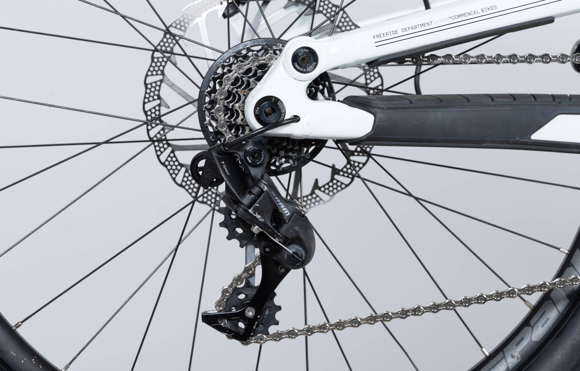 COMMENCAL FRS ESSENTIAL PURE WHITE - M (23150502) image large number 8