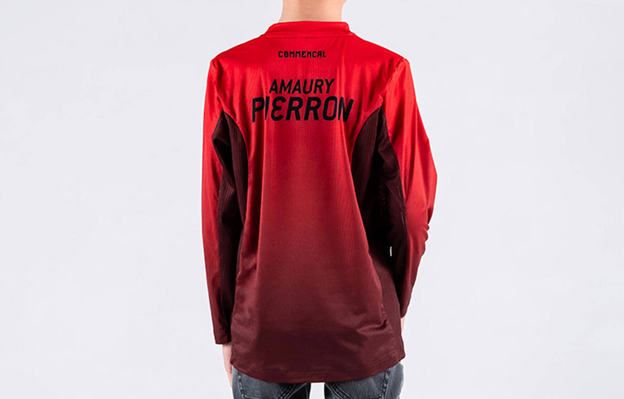 MAILLOT COMMENCAL LIGHTECH MANGA LARGA KIDS RACE AMAURY PIERRON image large number 0