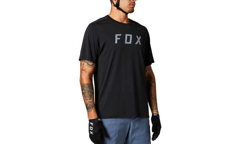 FOX RANGER SHORT SLEEVE JERSEY BLACK