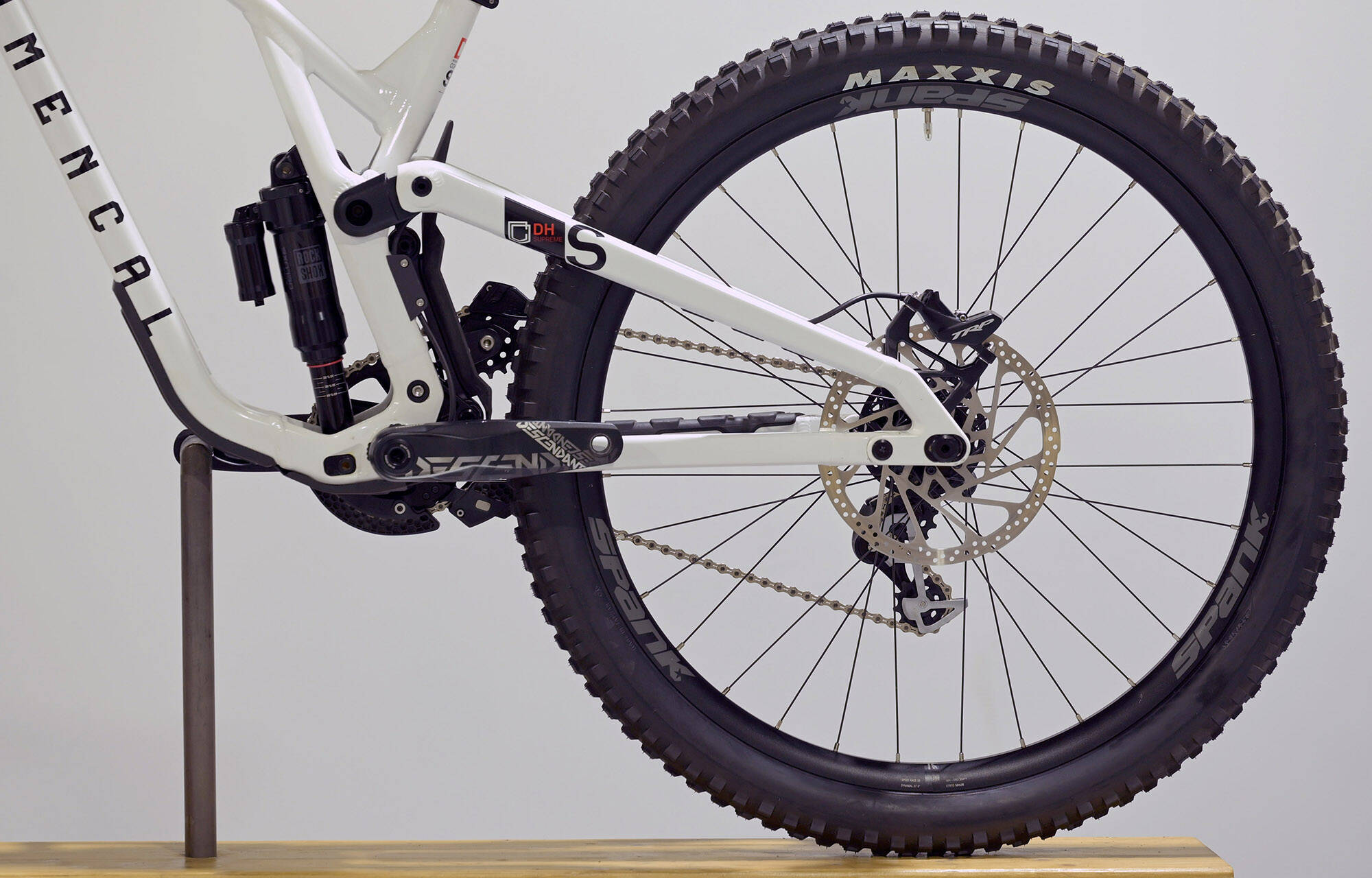 COMMENCAL SUPREME DH V5 XS PURE WHITE - (23170900) image large number 3