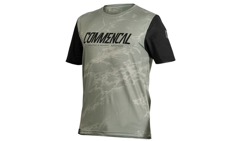 MAILLOT MANCHES COURTES COMMENCAL HERITAGE GREEN