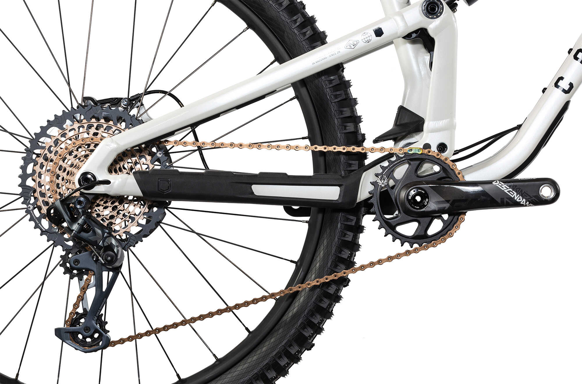 COMMENCAL META V5 LIMITED EDITION CLEAR SILVER image large number 4