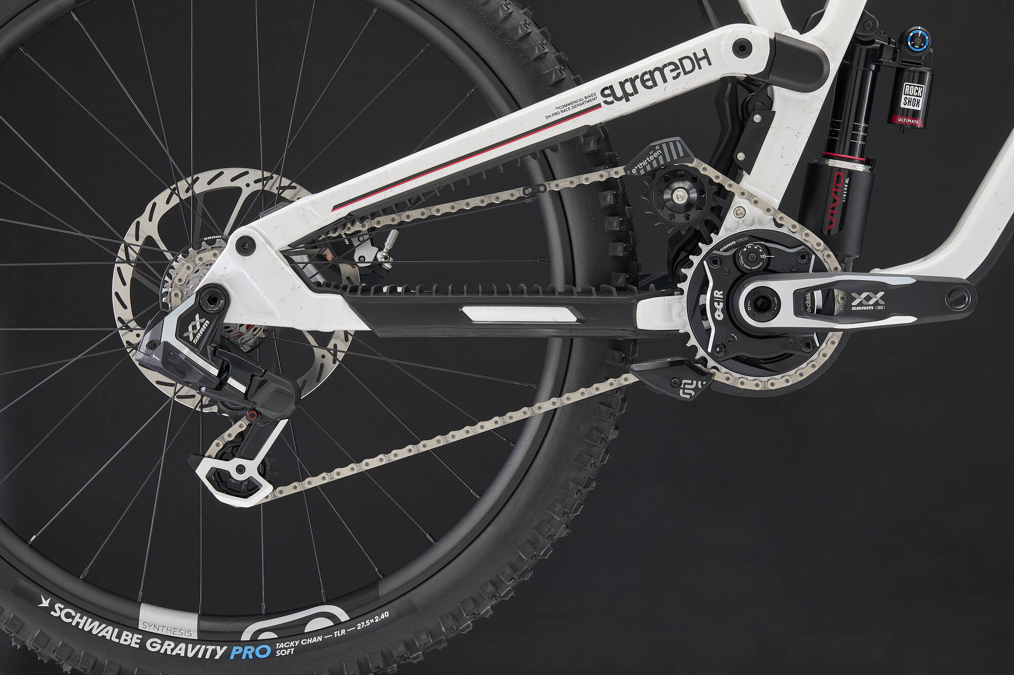 COMMENCAL SUPREME DH V5.2 TEAM REPLICA ADDICTION WHITE 2027 image large number 5