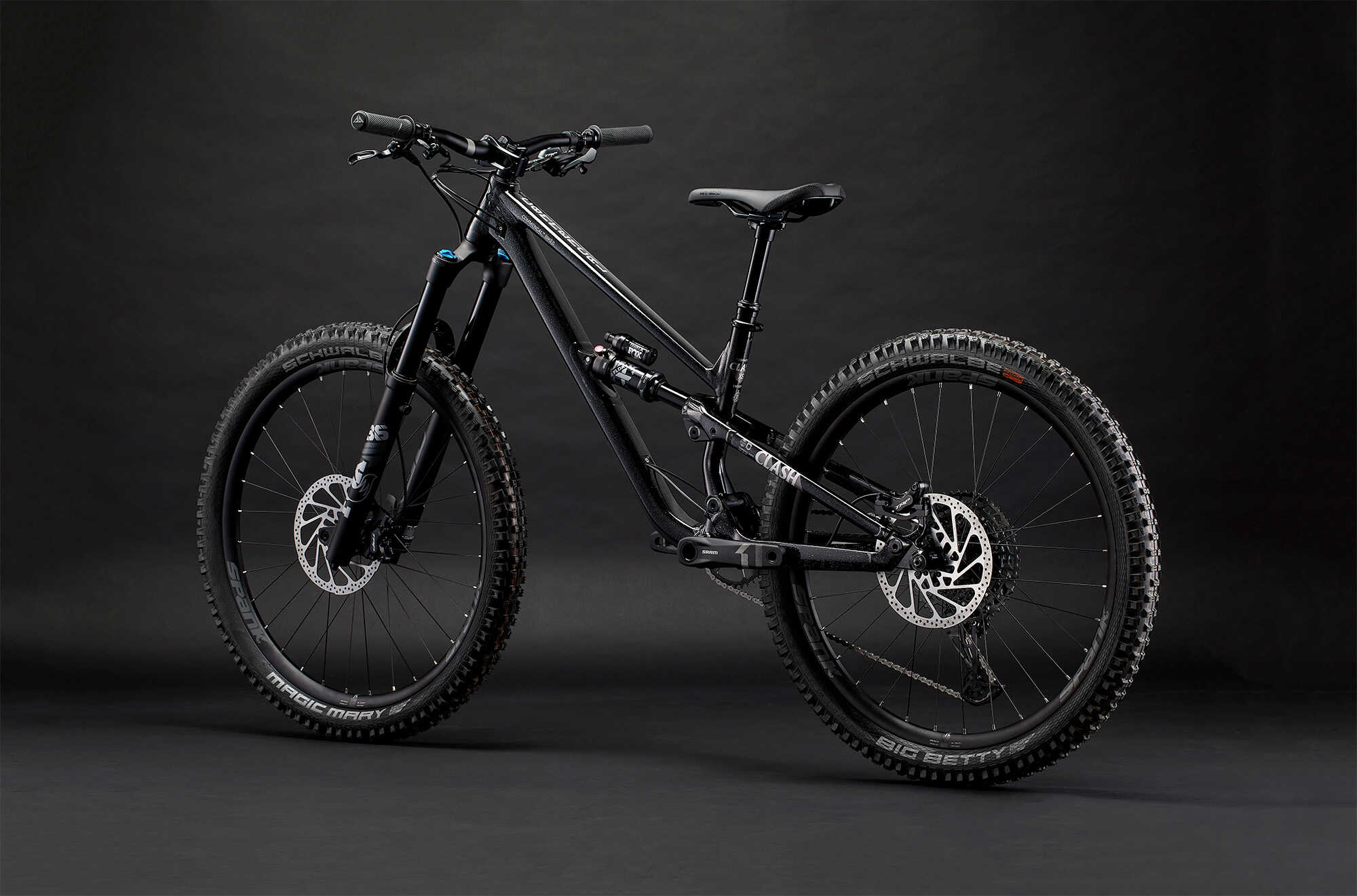 COMMENCAL CLASH XS GLITTERY BLACK image large number 2