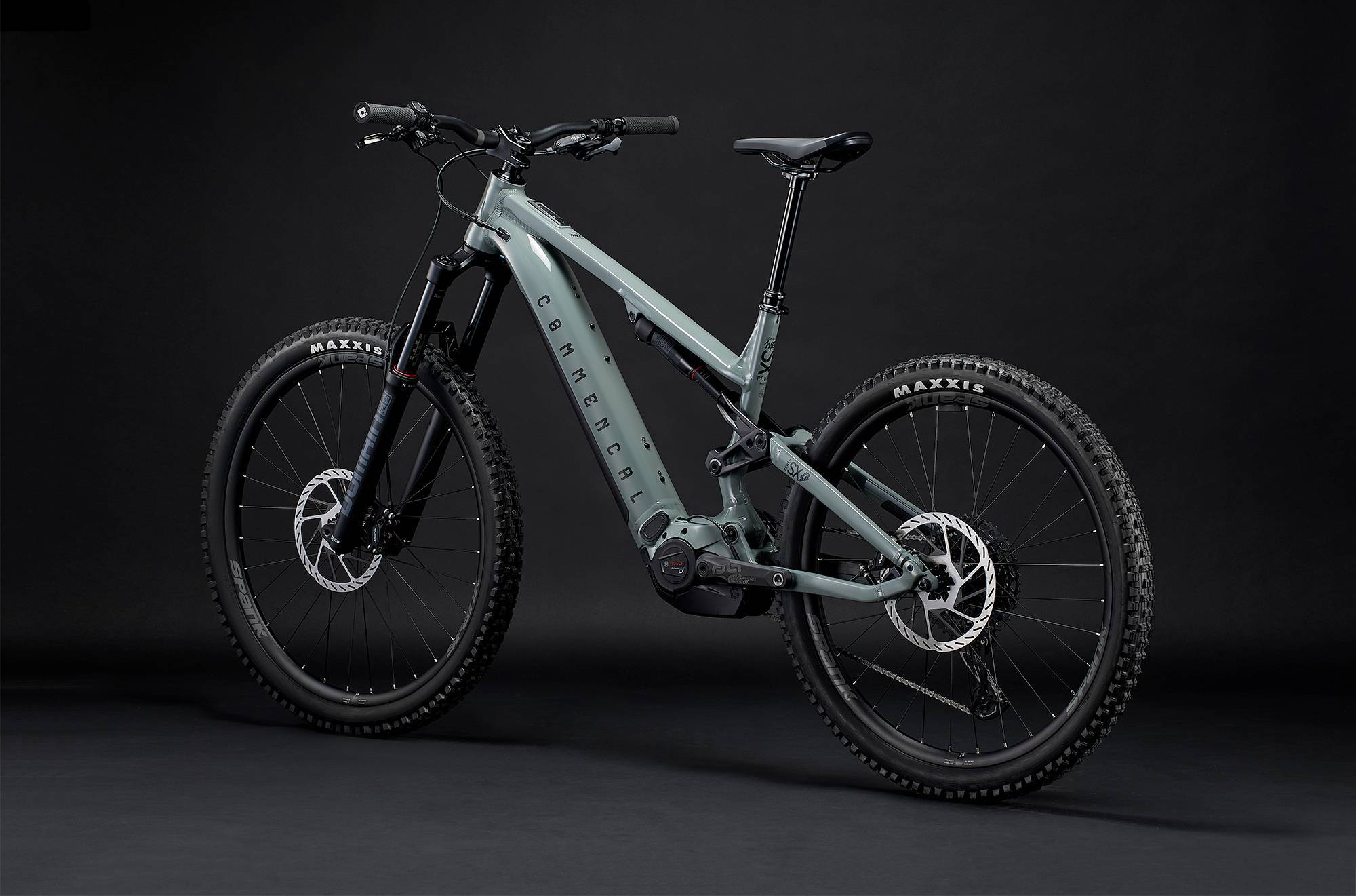 COMMENCAL META POWER SX BOSCH RIDE PYRITE GREY image large number 2