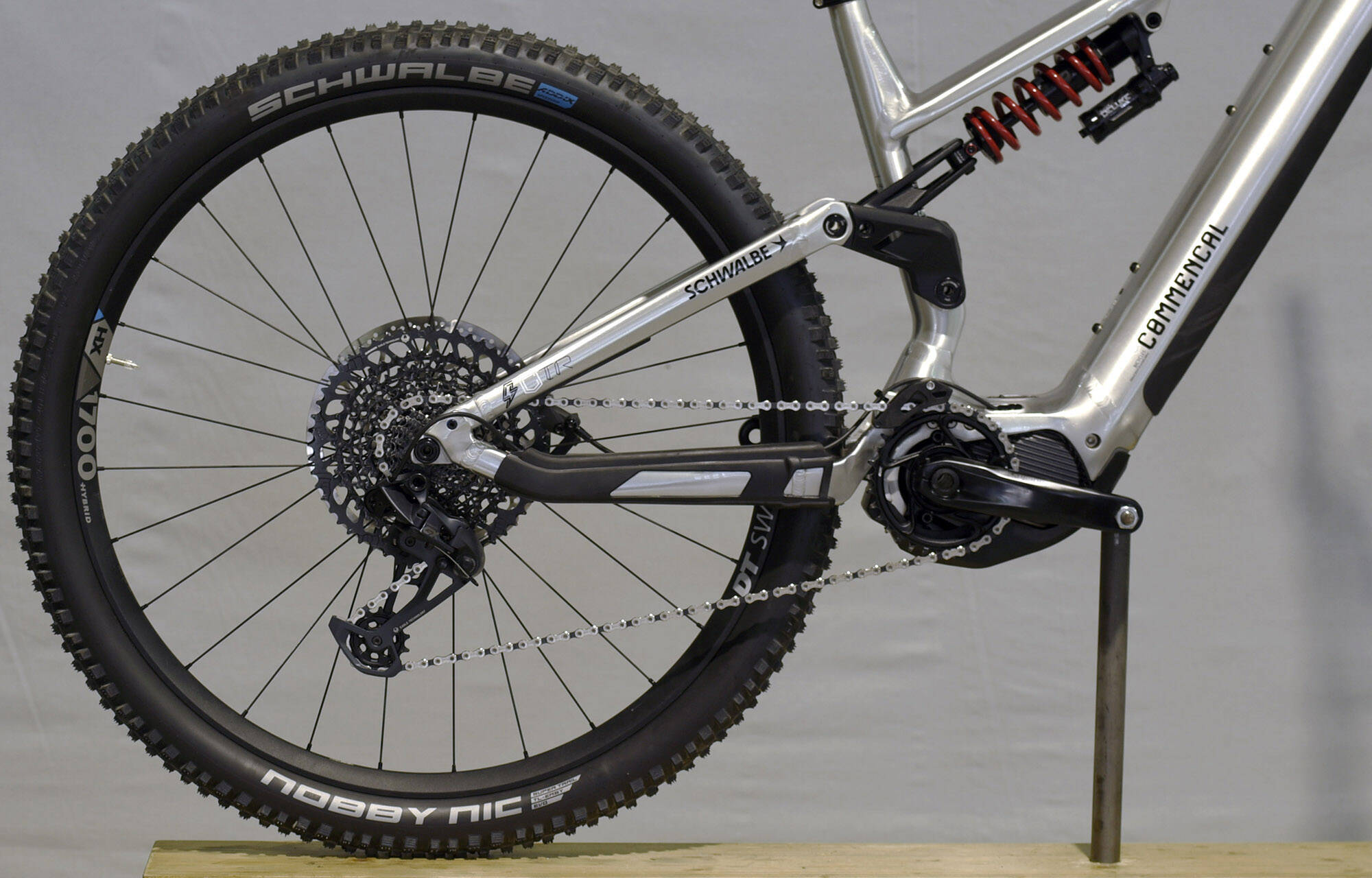 COMMENCAL META POWER TR SHIMANO RACE BRUSHED - L (22180303) 127km image large number 0