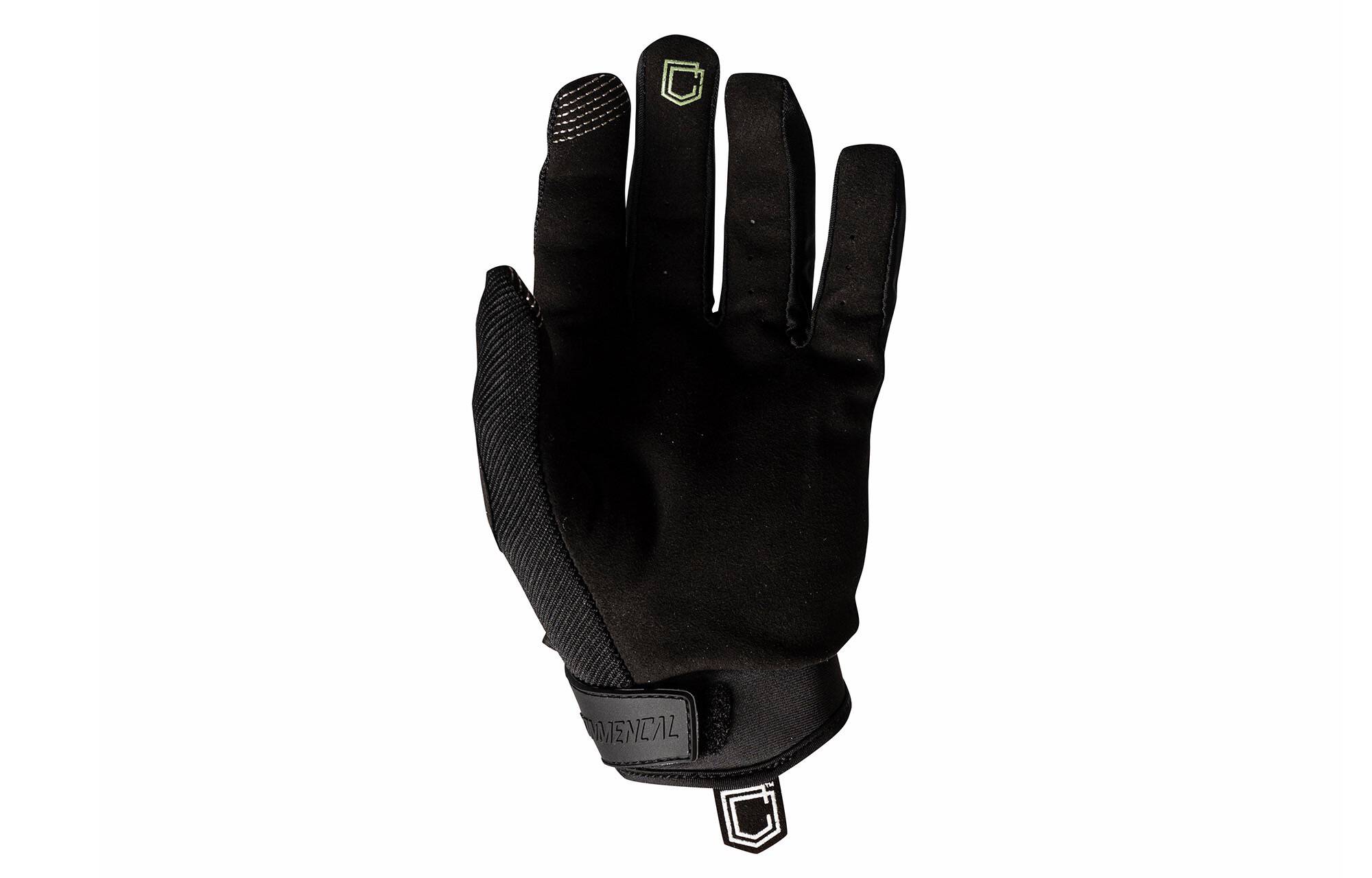 GUANTES COMMENCAL NEGROS PARA NI&Ntilde;O CON VELCRO image large number 1
