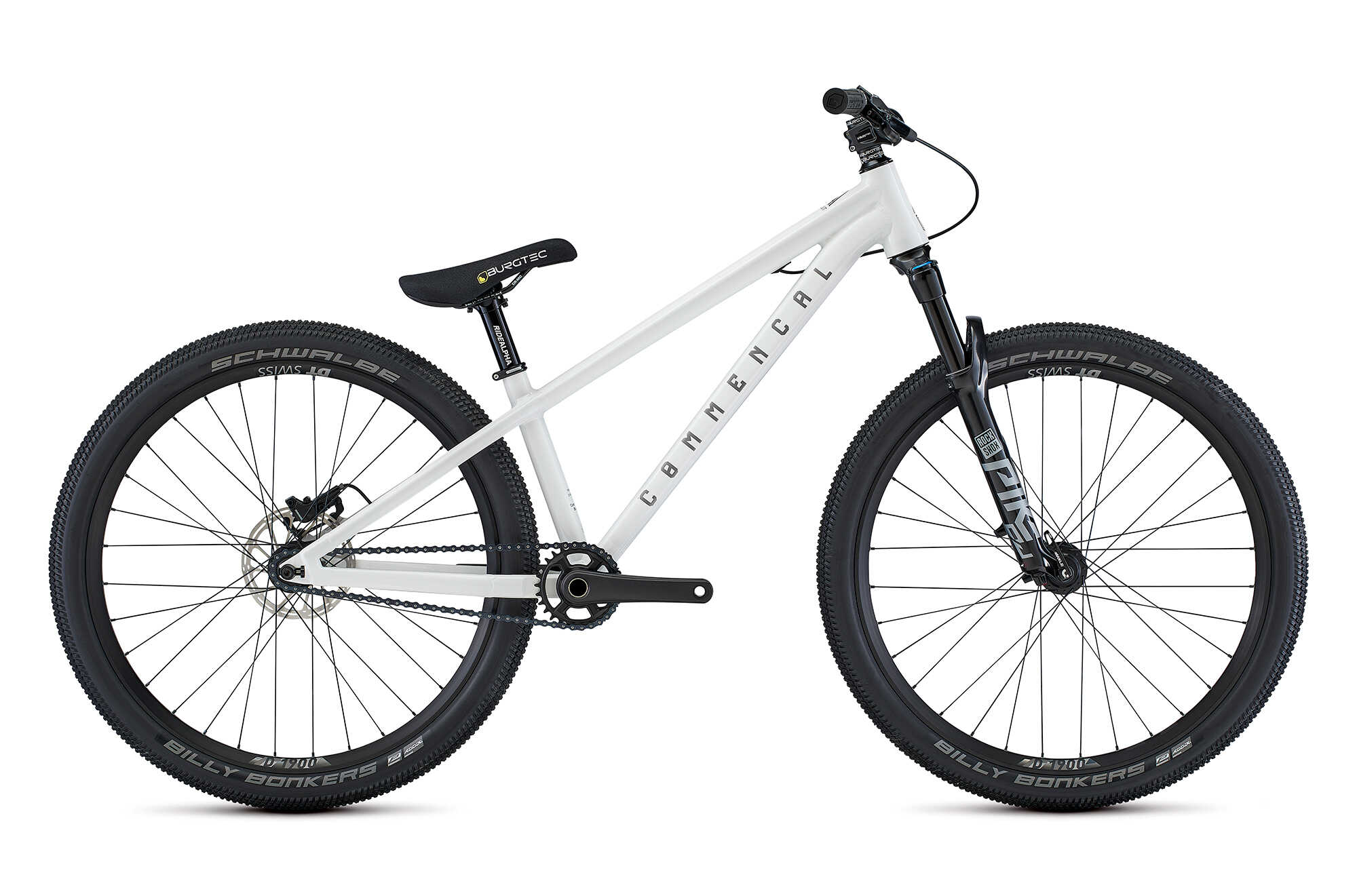 COMMENCAL ABSOLUT PIKE BLACK PURE WHITE 2025 image number null