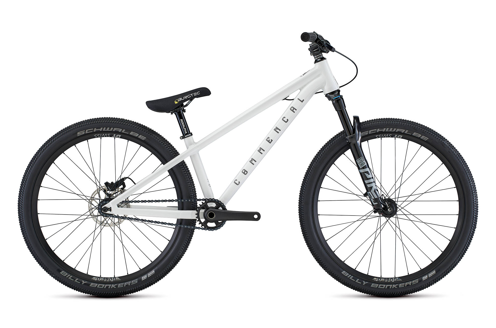 COMMENCAL ABSOLUT PIKE BLACK PURE WHITE 2025 image number null