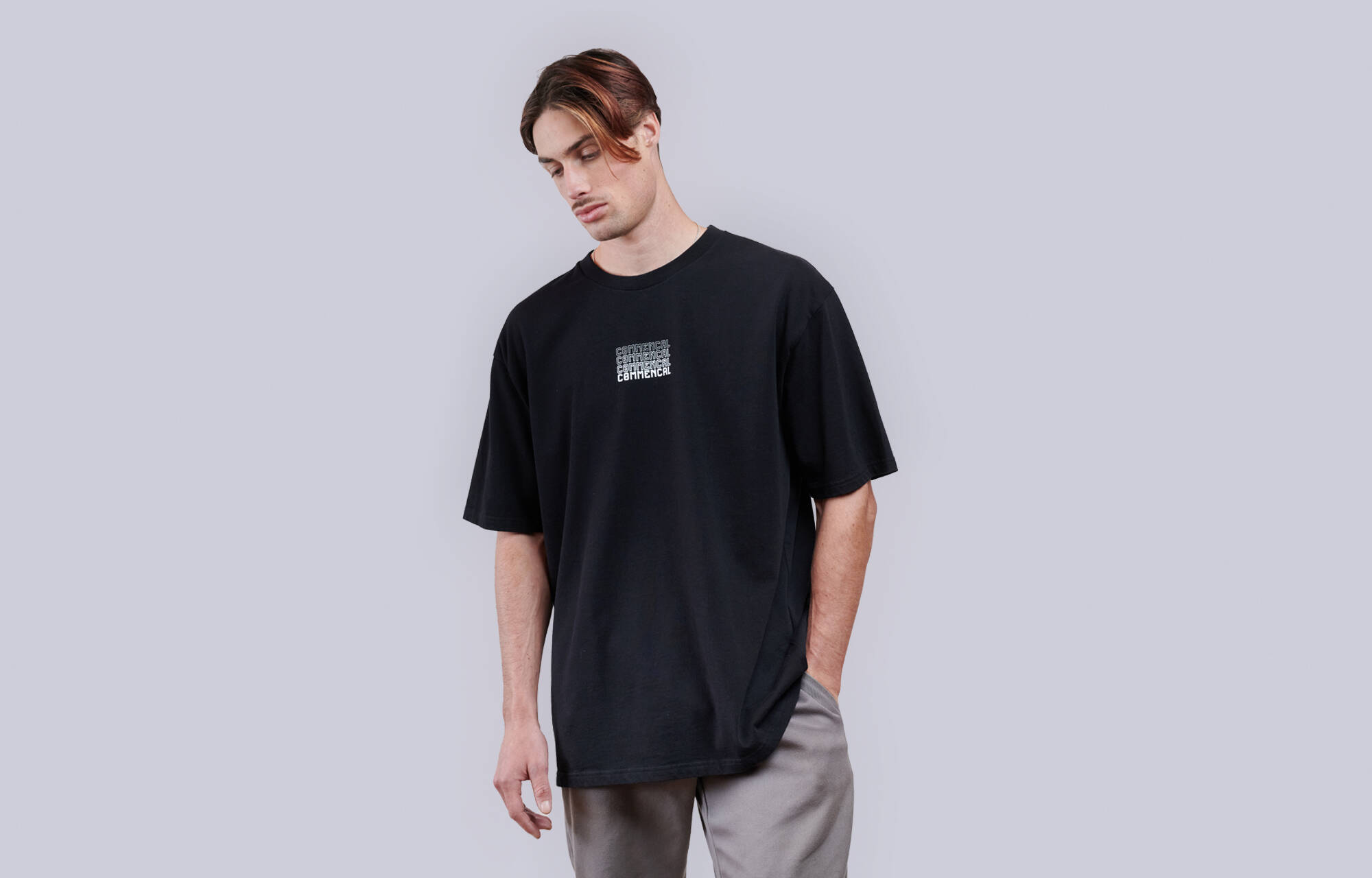 CAMISETA COMMENCAL LOOSE FIT SURREALISTIC BLACK image large number 0
