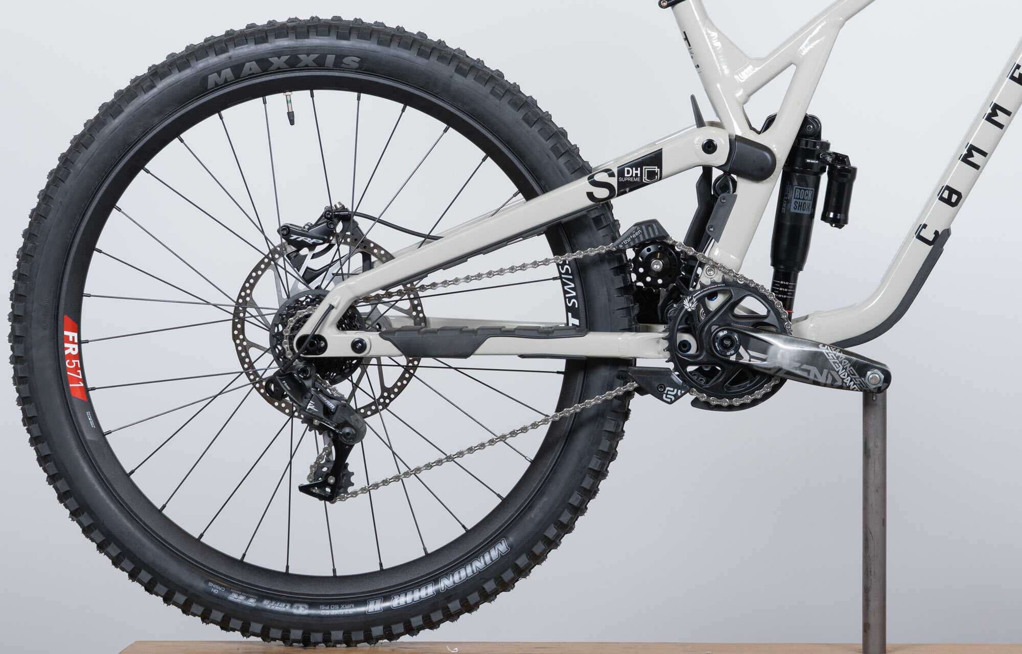 COMMENCAL SUPREME DH V5 RIDE CHALK - L (23150003) image large number 0