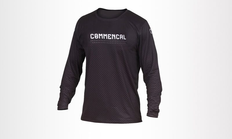 MAGLIA MANICHE LUNGHE COMMENCAL BLACK