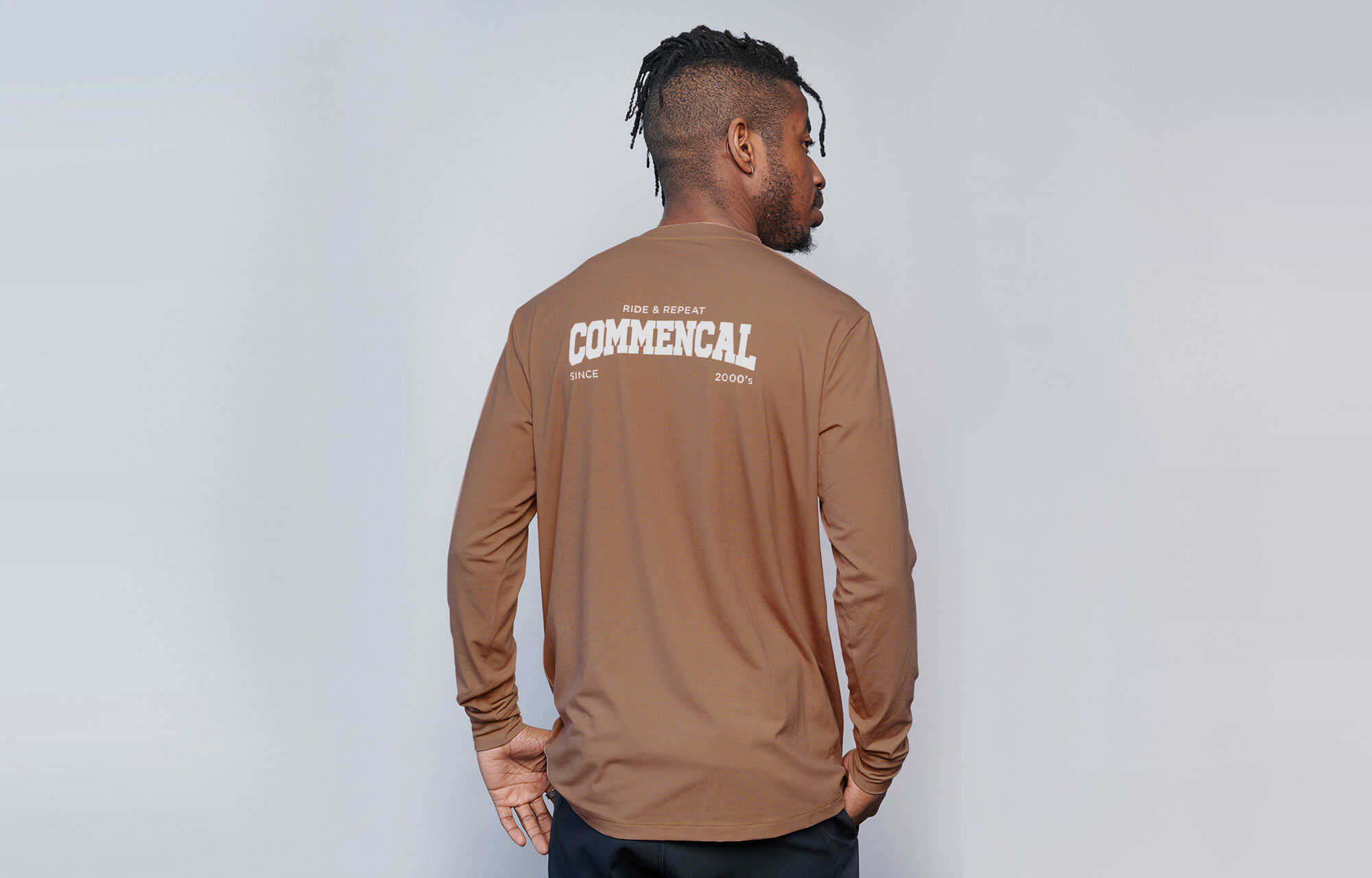 COMMENCAL SOFTECH LONG SLEEVE JERSEY UTAH DIRT image large number 0