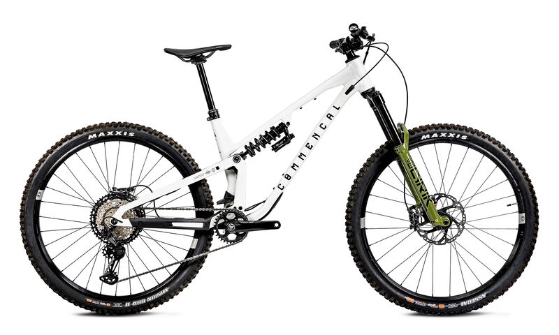 COMMENCAL META V5 CLEAR SILVER ALC