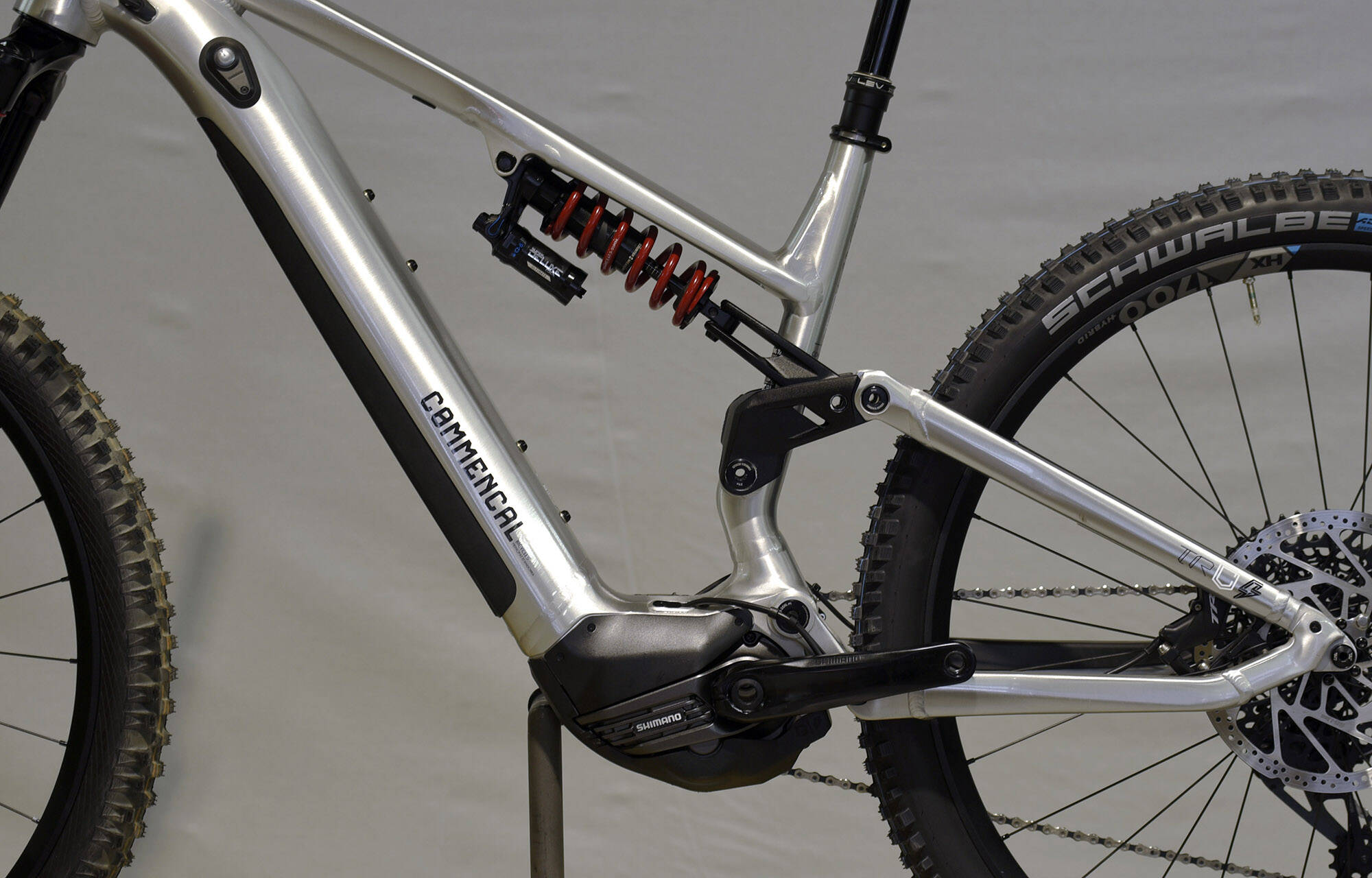 COMMENCAL META POWER TR SHIMANO RACE BRUSHED - L (22180303) 128 km image large number 5