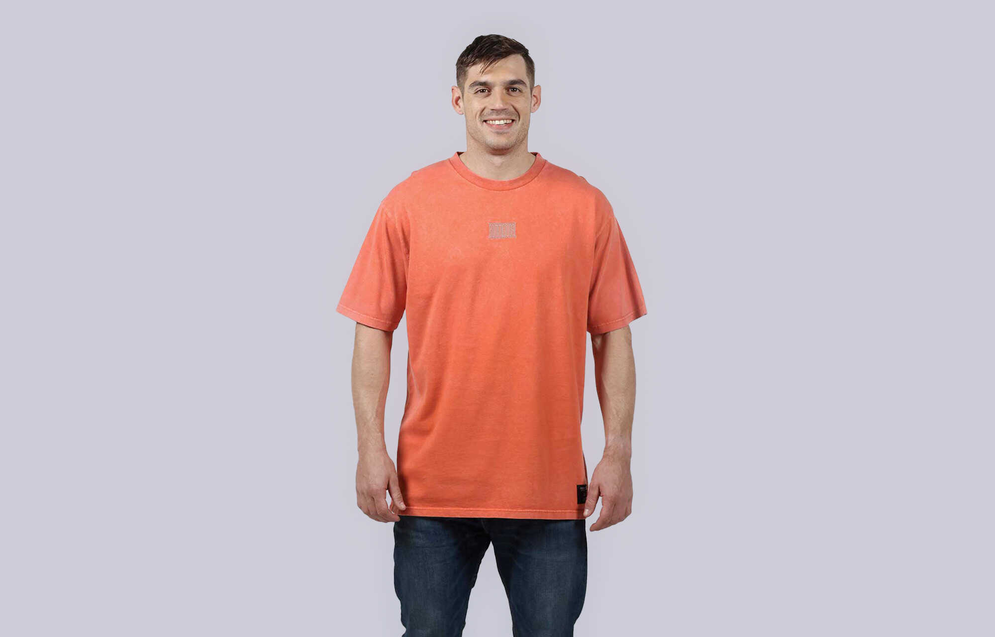COMMENCAL WASHED T-SHIRT TANGERINE image cover number 0