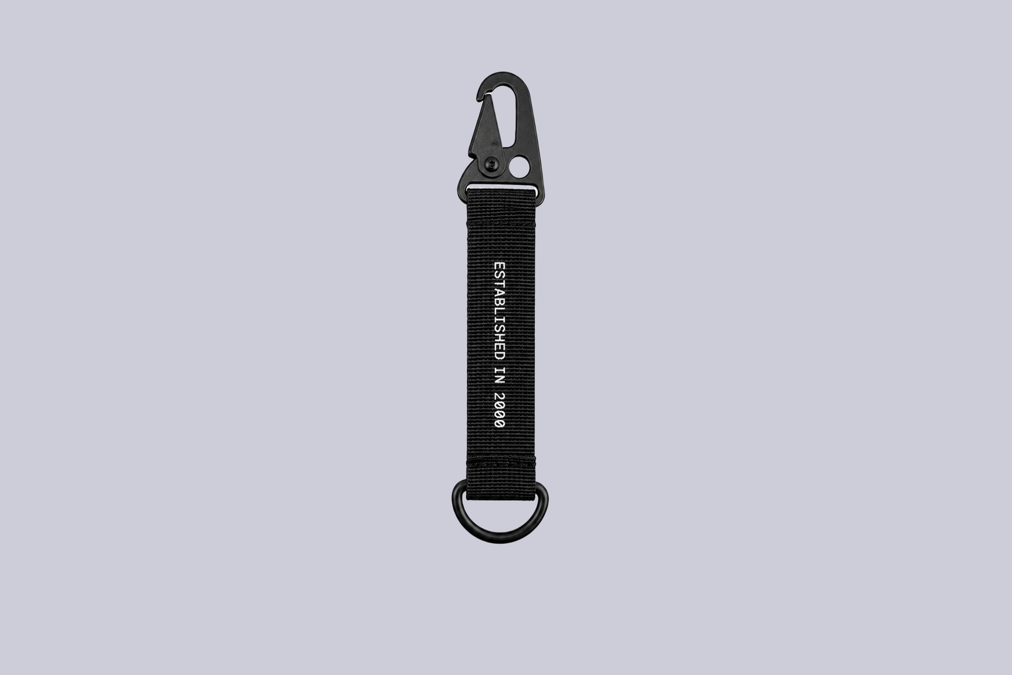 COMMENCAL CARABINER KEYRING CORPORATE BLACK image large number 0