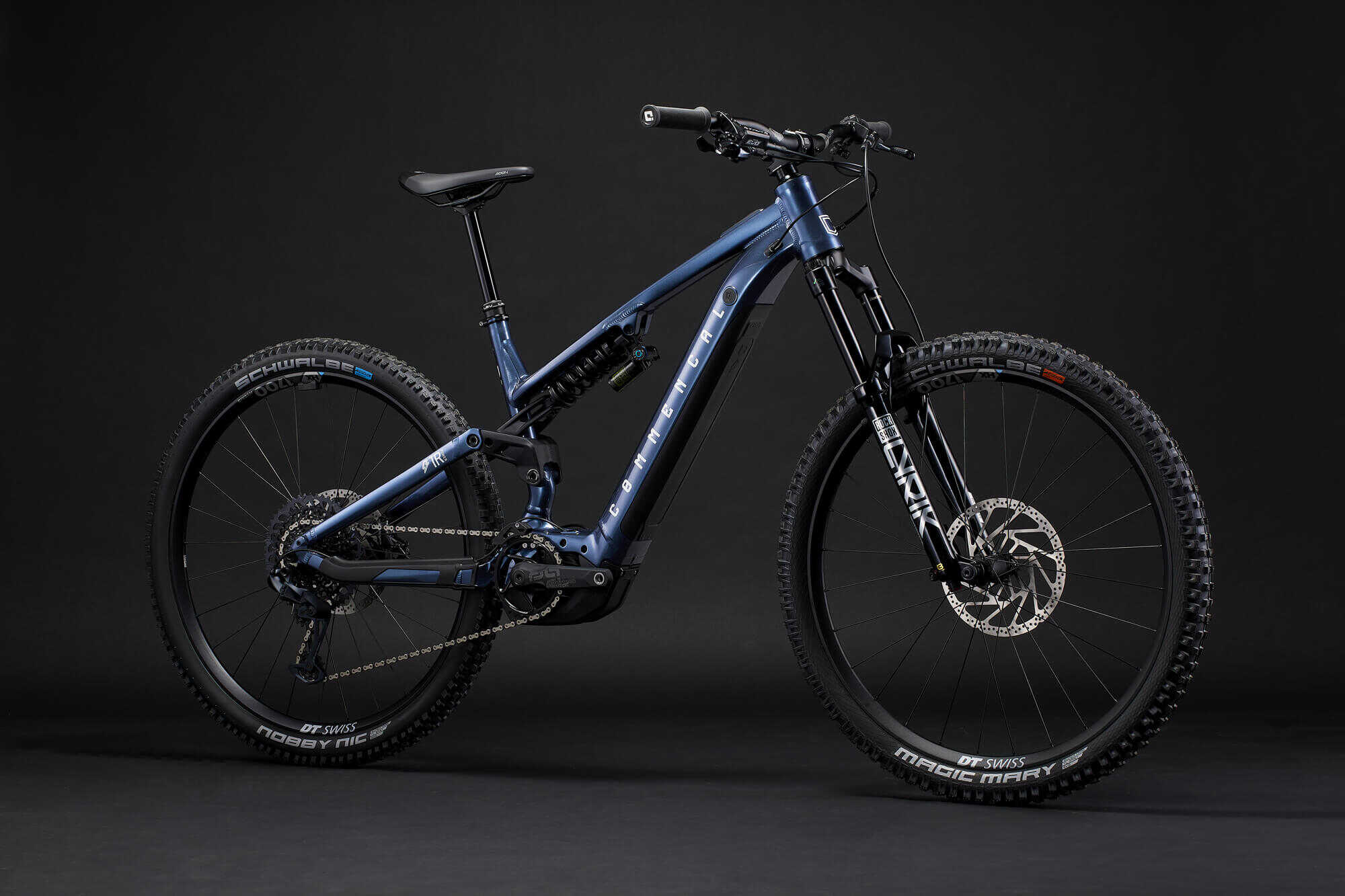 COMMENCAL META POWER TR BOSCH RACE SPARKLY BLUE image large number 1