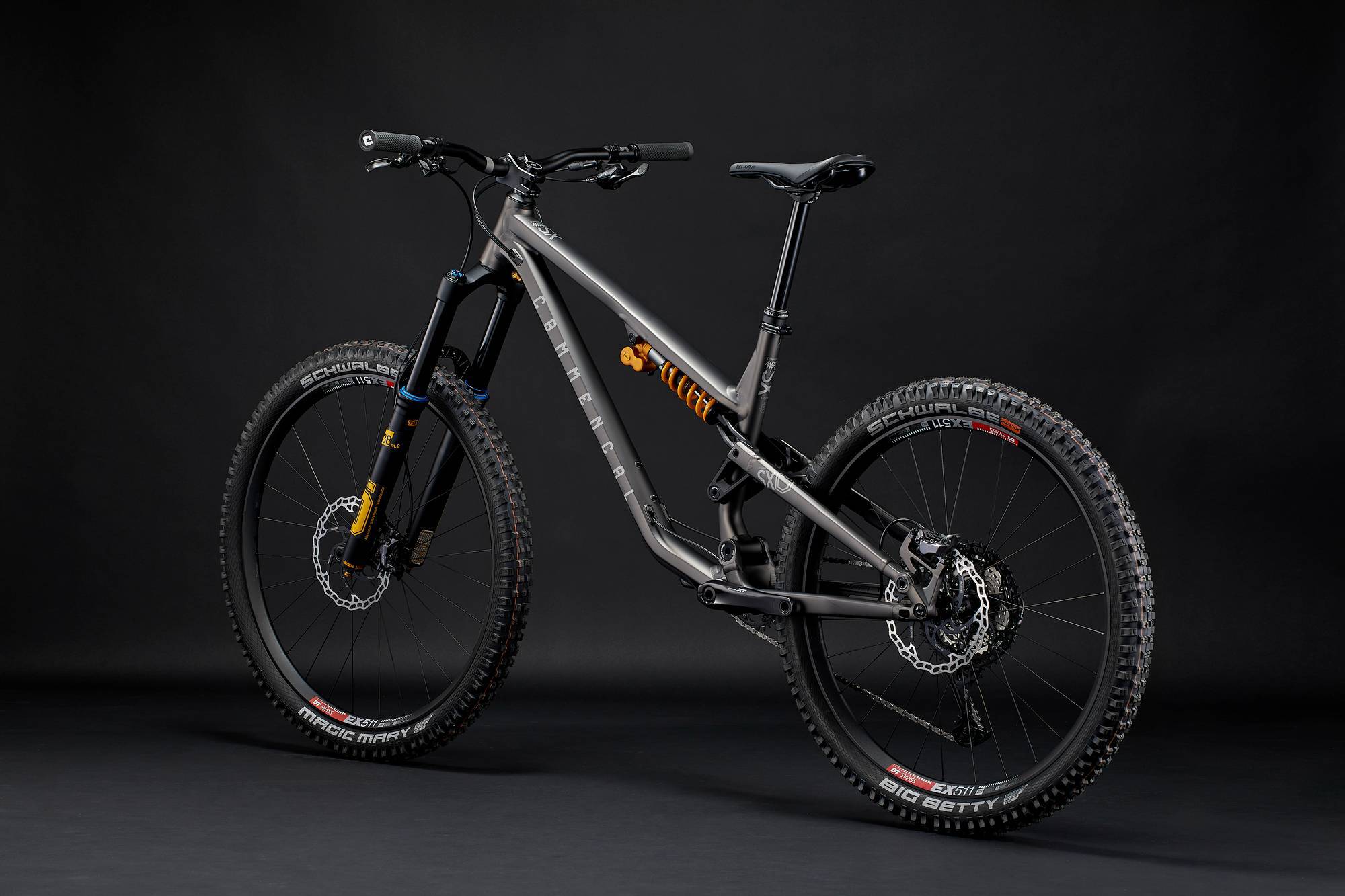 COMMENCAL META SX V4 OHLINS EDITION DARK SLATE image large number 2