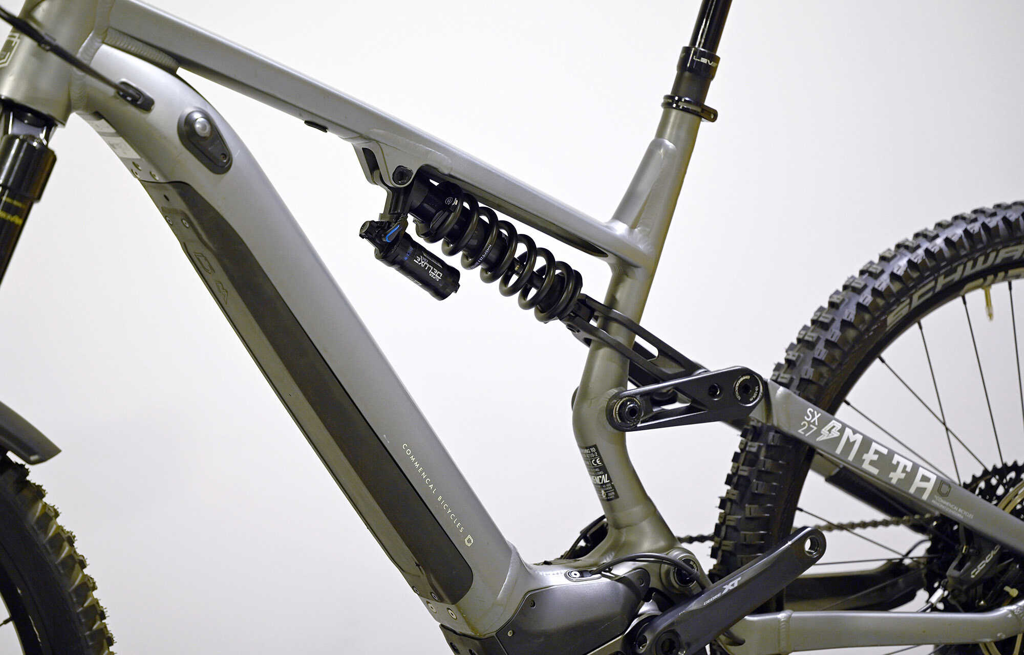 COMMENCAL META POWER SX SHIMANO RACE MATTE GRAPHITE - L (21180503) 3200 km image large number 8