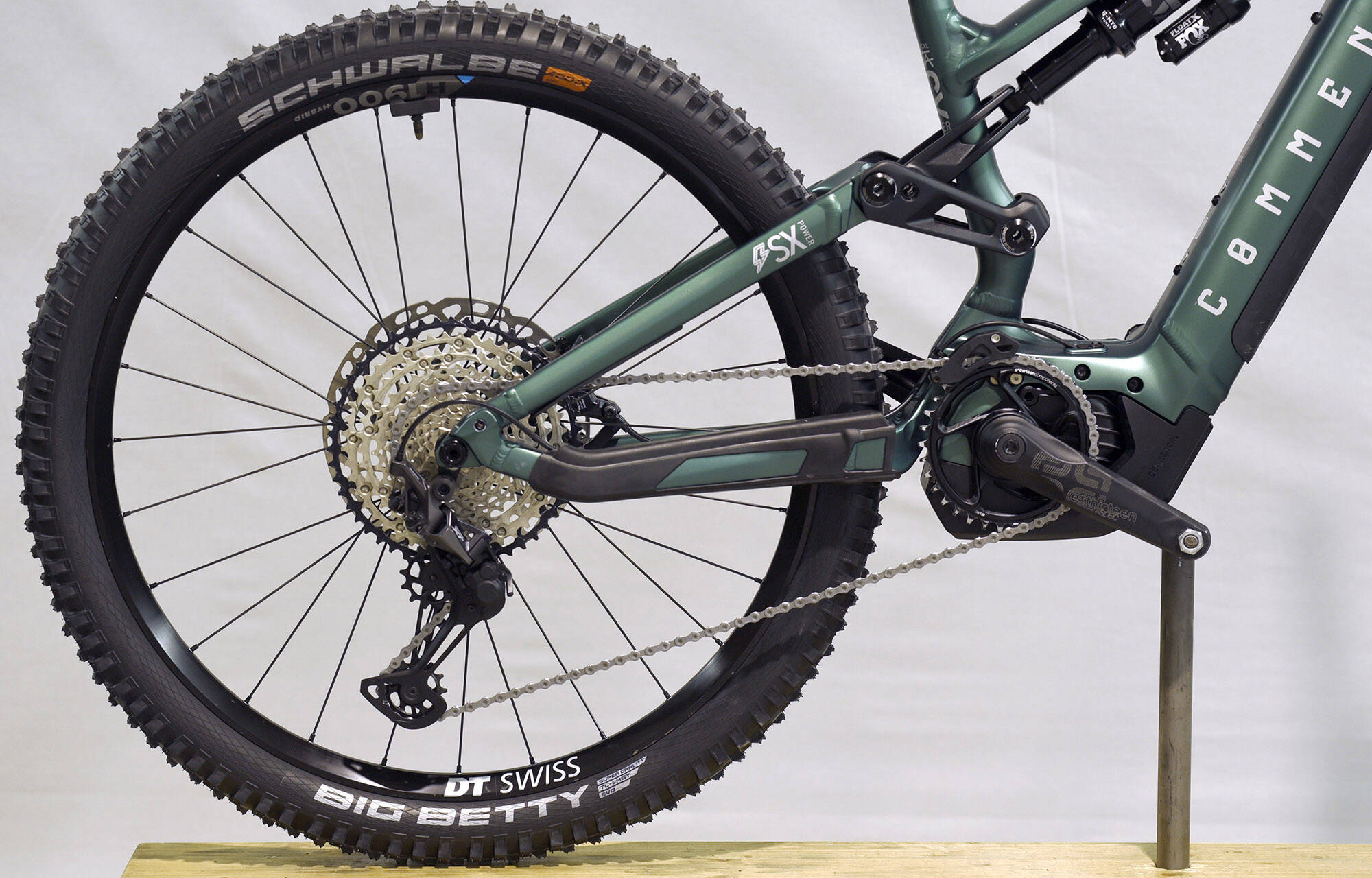 COMMENCAL META POWER SX BOSCH ESSENTIAL METALLIC GREEN - S (23181801) 567 km image large number 0