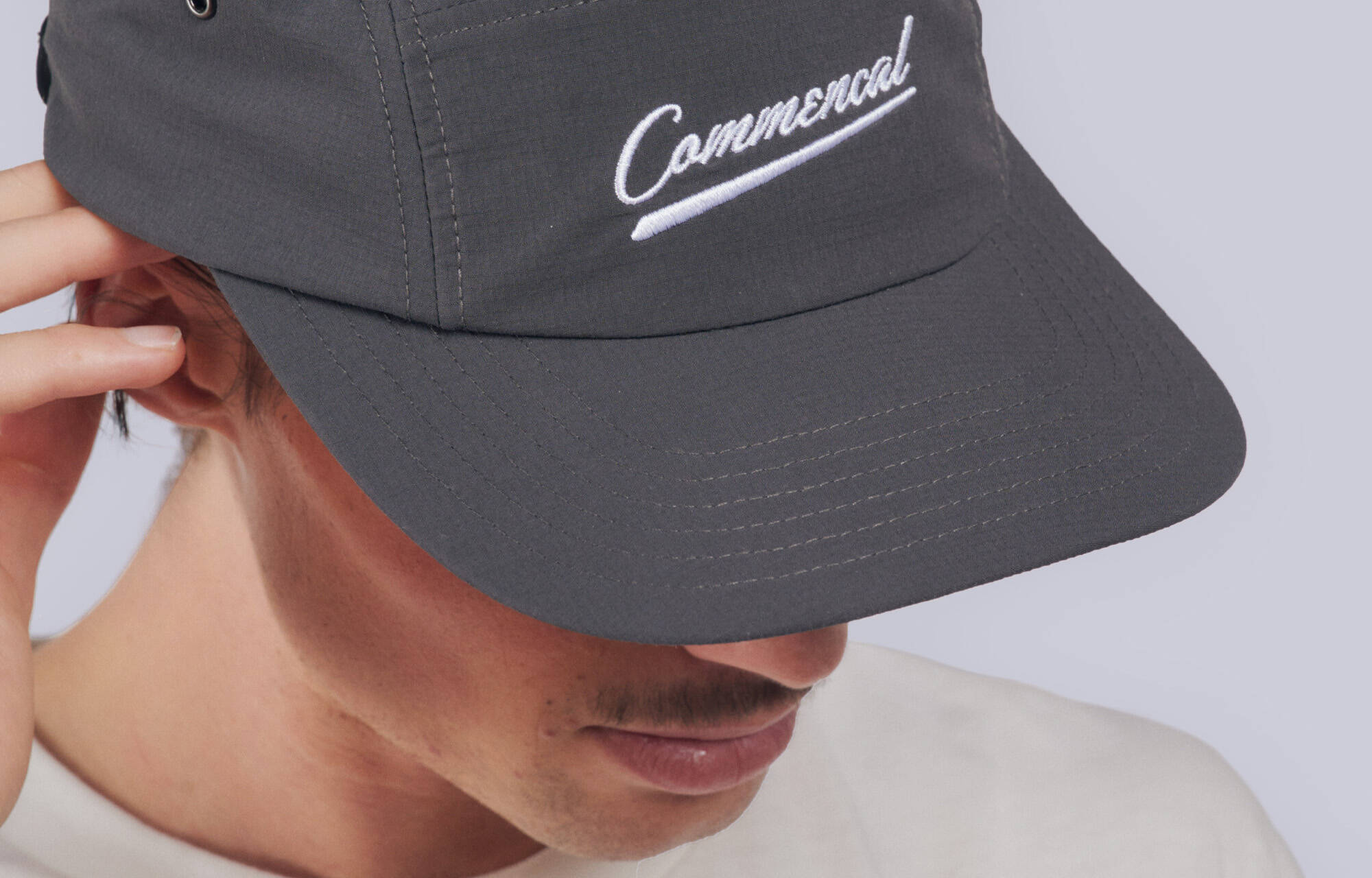 CASQUETTE COMMENCAL 5 PANEL FAST MIDNIGHT GREY image large number 3