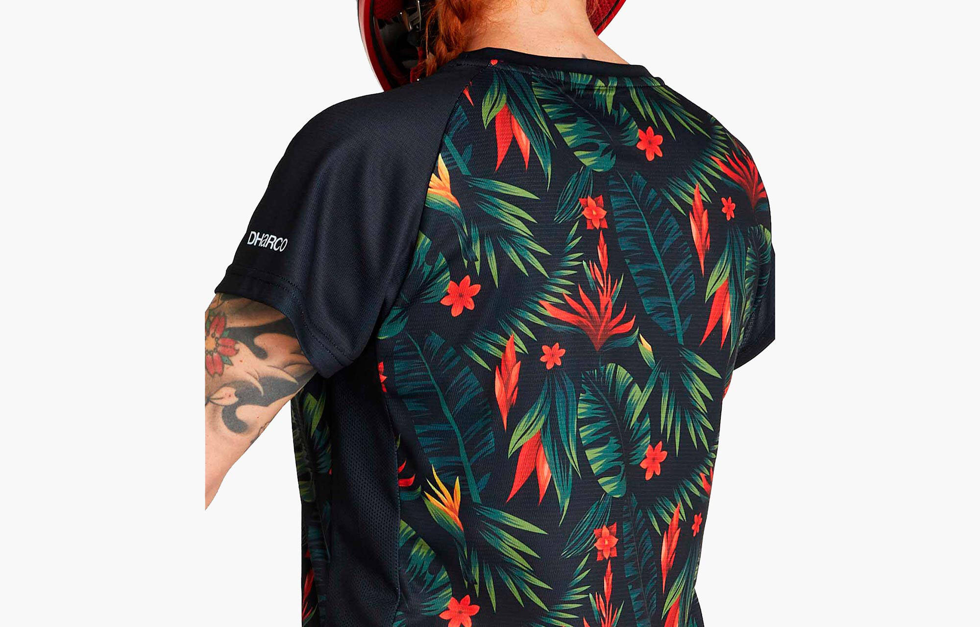 MAILLOT MANGA CORTA DHARCO MUJER TROPICAL image large number 0