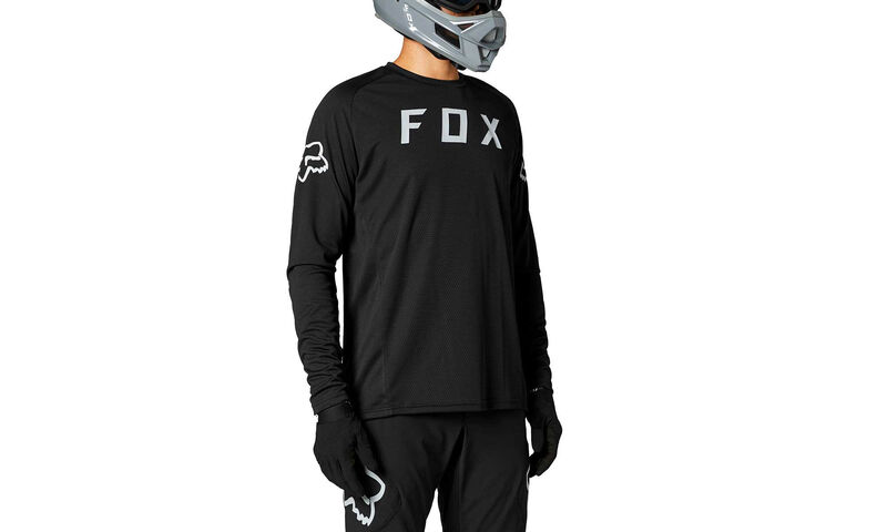 MAILLOT MANCHES LONGUES FOX DEFEND BLACK