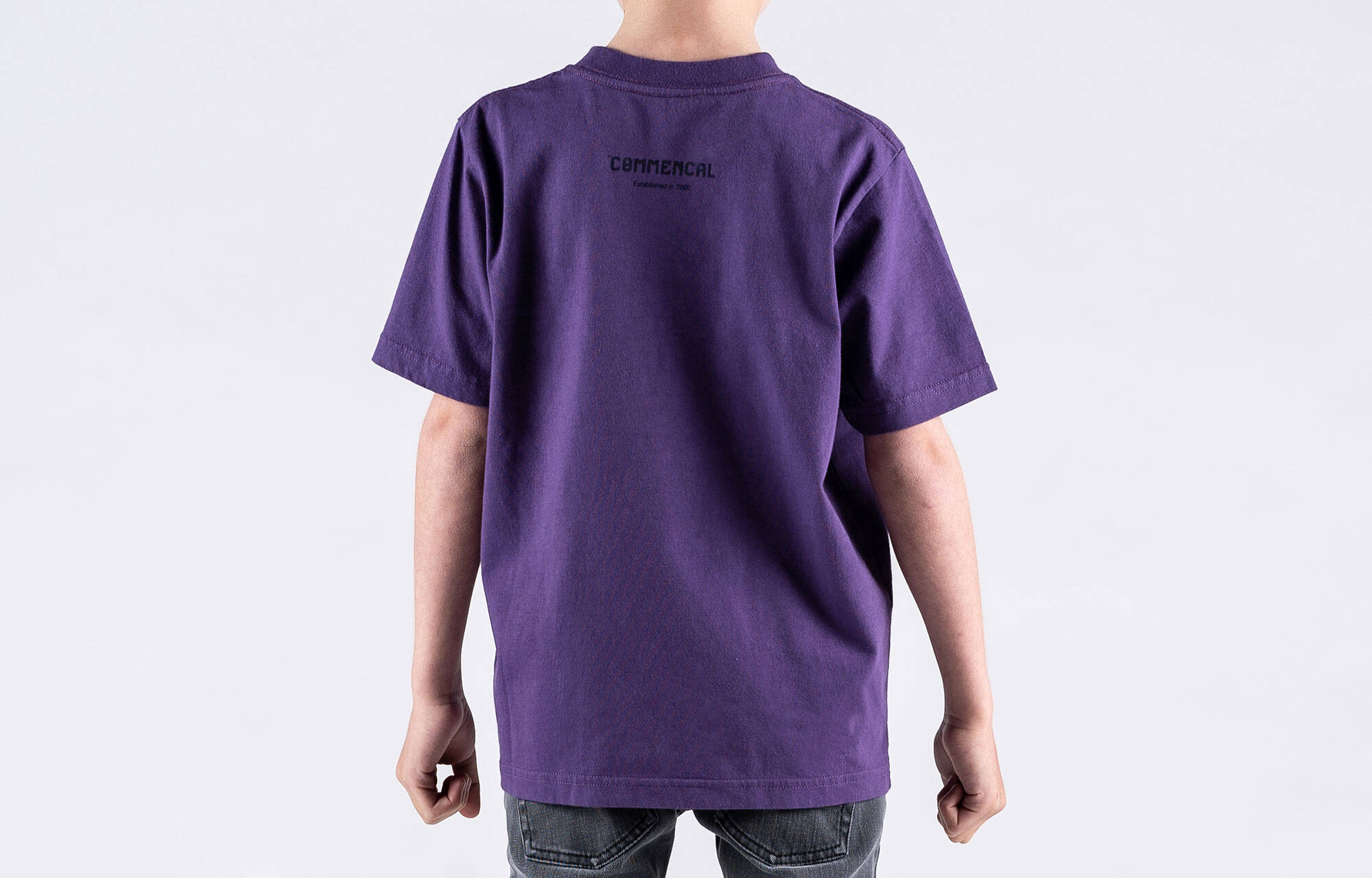 T-SHIRT COMMENCAL KIDS OLD PURPLE image large number 0