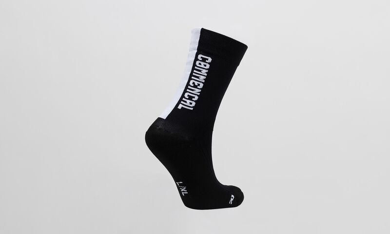 CALCETINES COMMENCAL SPORT STRIP BLACK