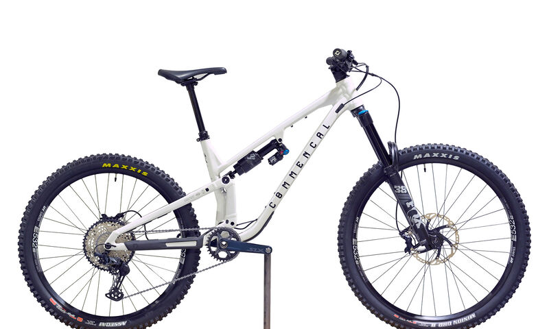 COMMENCAL META SX V5 ESSENTIAL CLEAR SILVER - M (23131602)