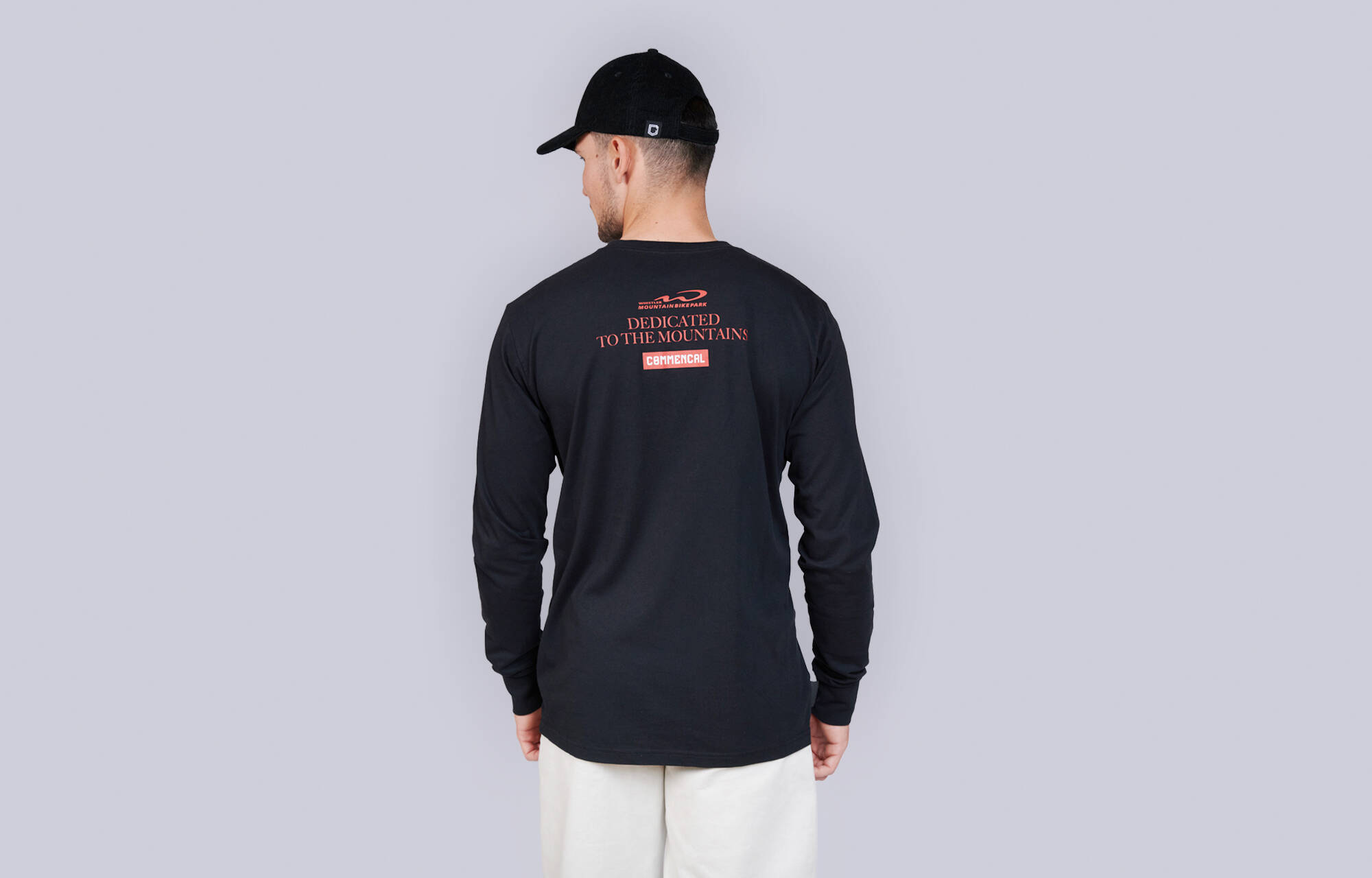 T-SHIRT MANICHE LUNGHE COMMENCAL x WHISTLER BLACK image large number 0