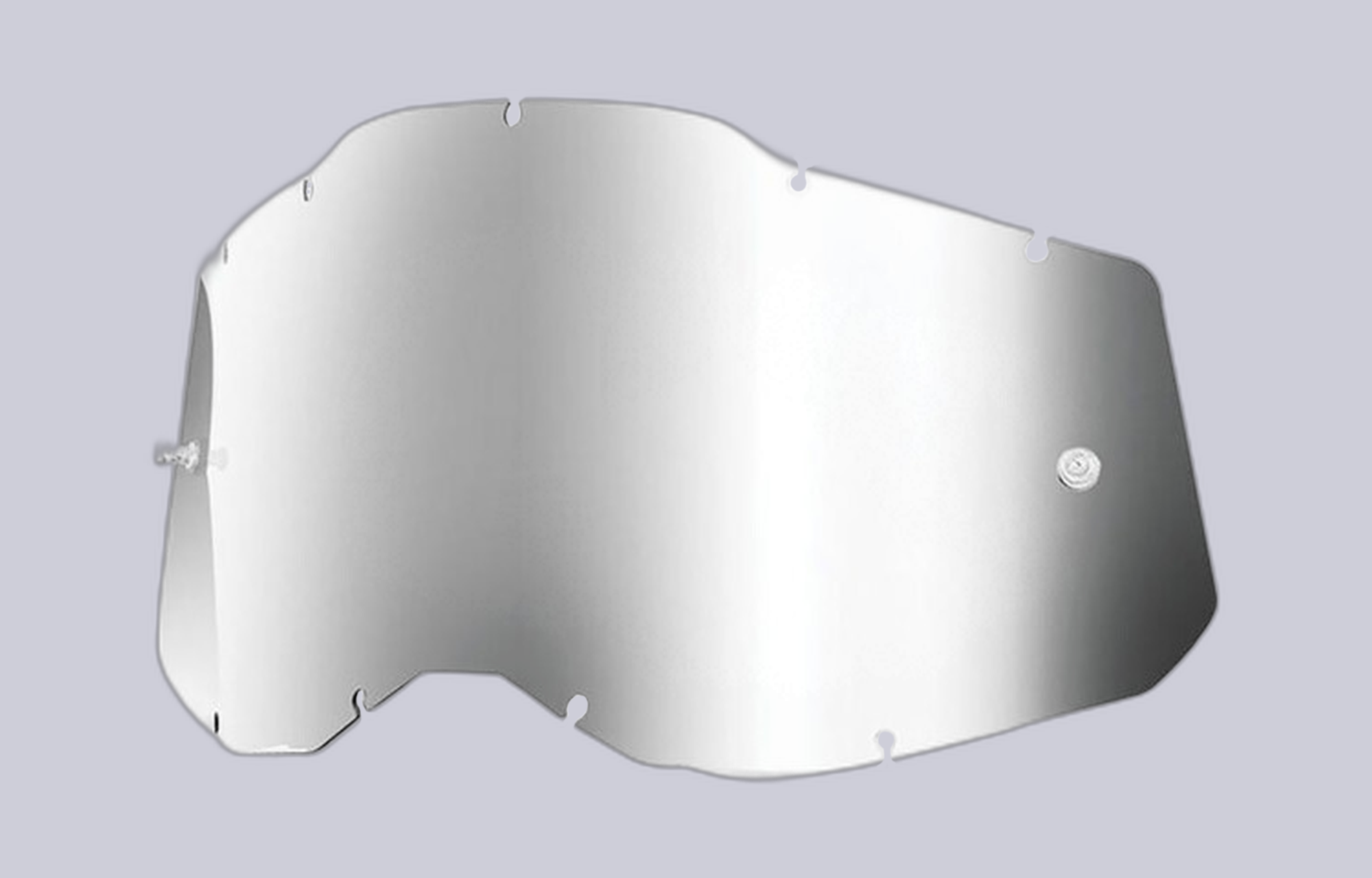 100% ERSATZSCHEIBE MIRROR SILVER F&Uuml;R ACCURI2 / RACECRAFT2 / STRATA2 image cover number 0