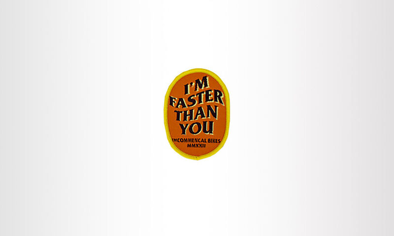 PATCH ORIGINAL TERMO ADHESIVO FASTER THAN YOU