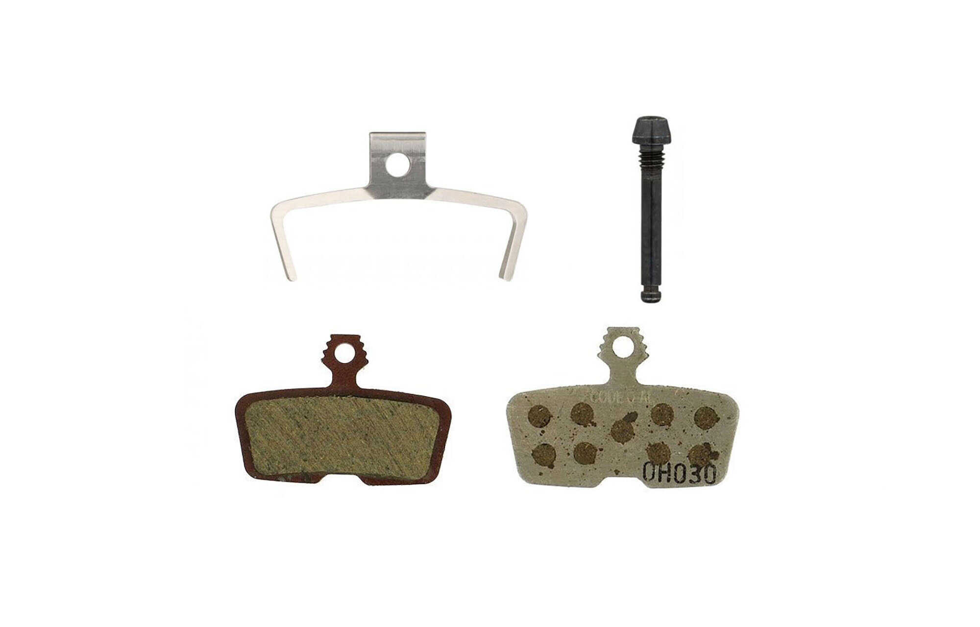 PASTILLES DE FRE SRAM ORG&Agrave;NIQUES / SUPPORT ALU - GUIDE RE / CODE image cover number 0