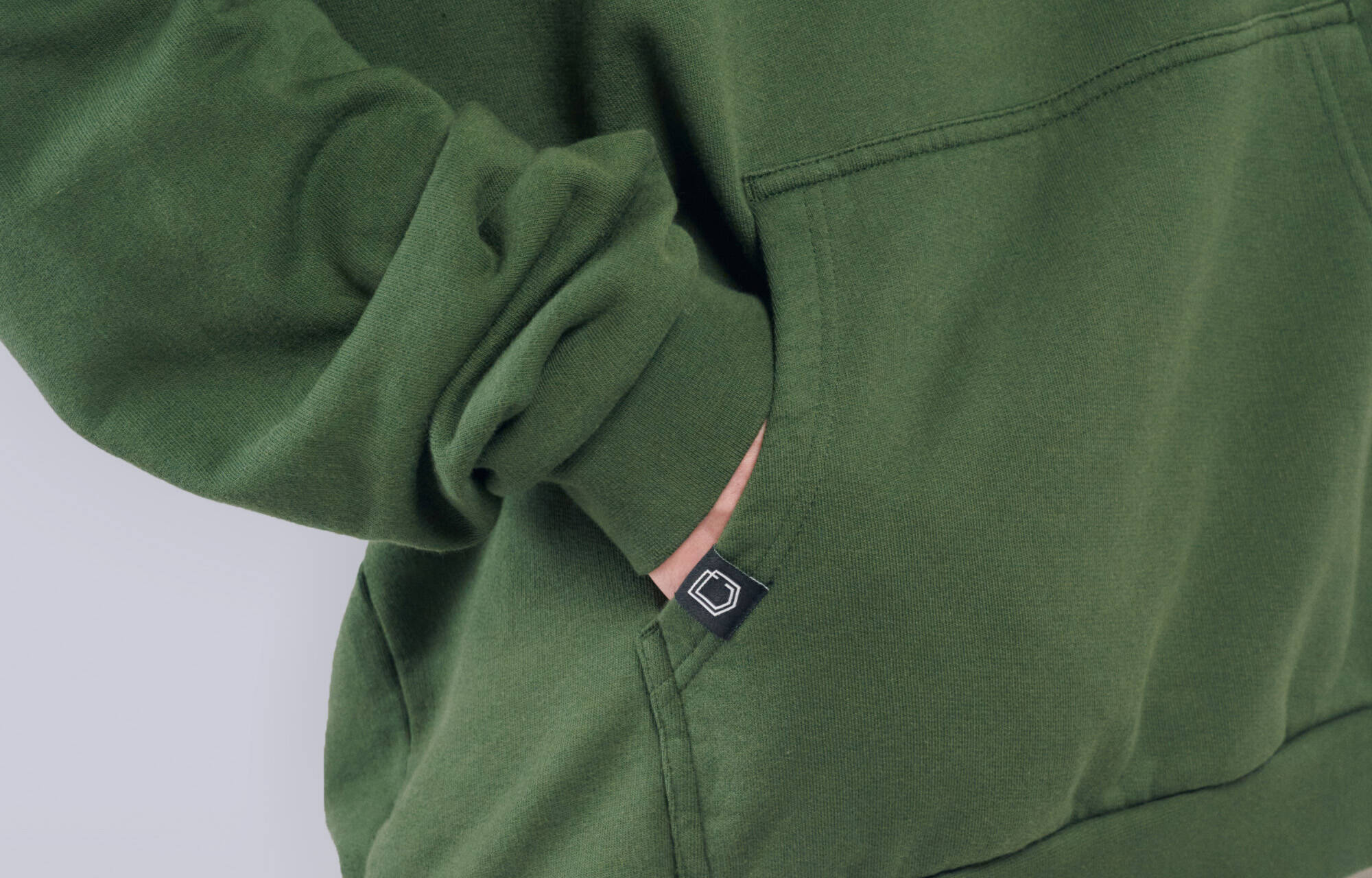 SUDADERA COMMENCAL CORPORATE DARK GREEN image large number 2