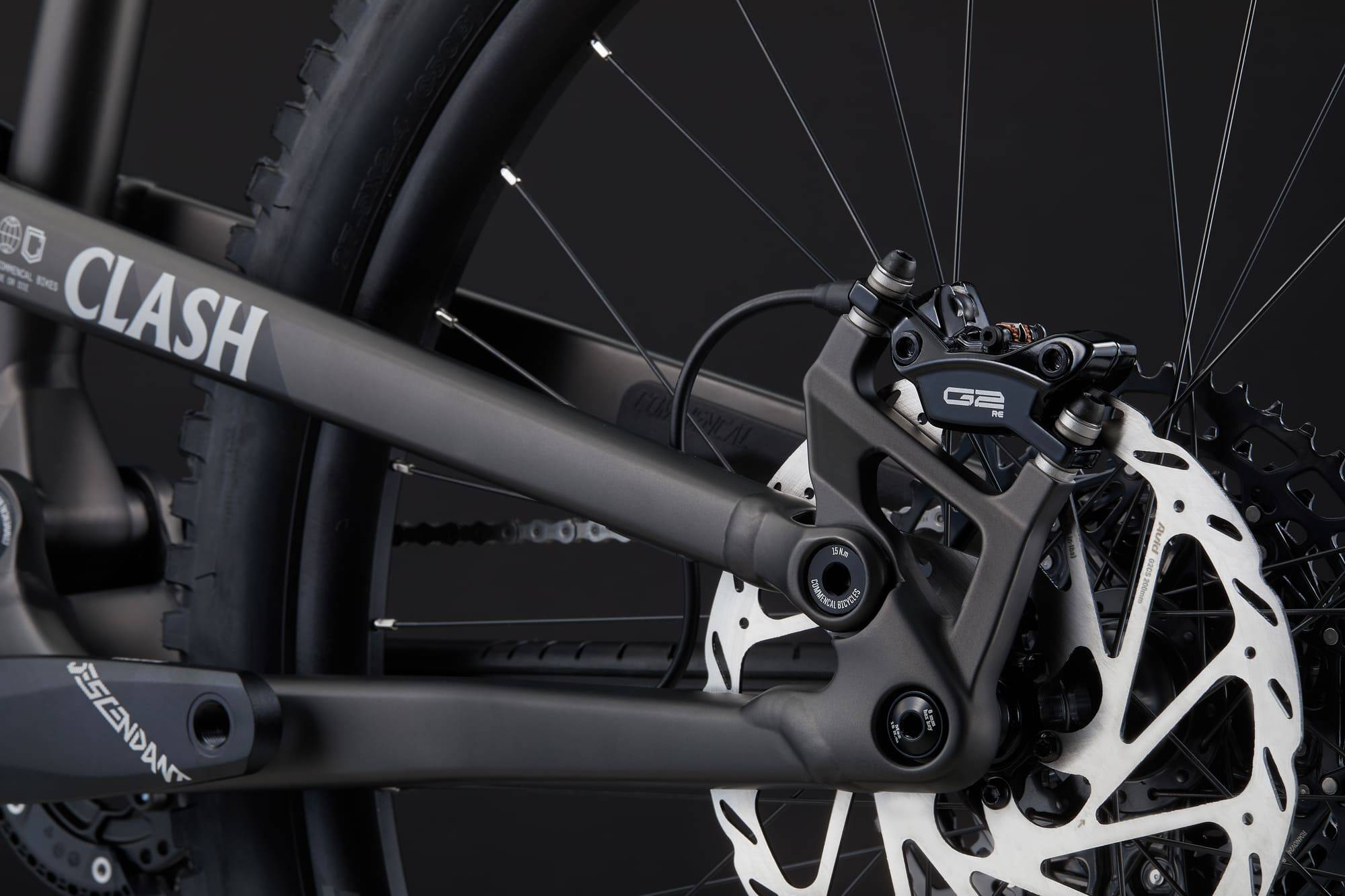 COMMENCAL CLASH RIDE FOX DARK SLATE 2025 image large number 7