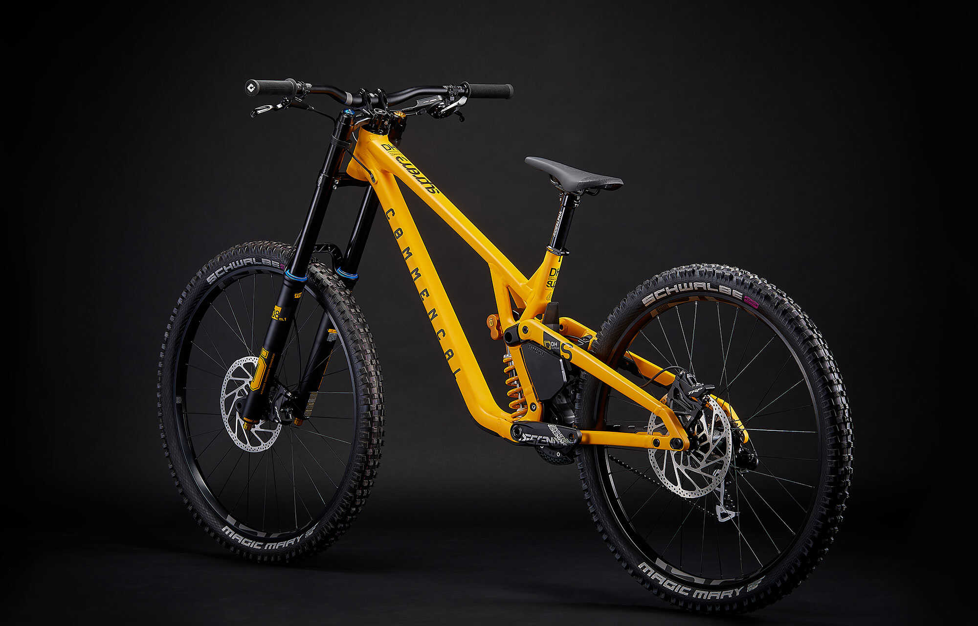 COMMENCAL SUPREME DH V5 OHLINS EDITION YELLOW image large number 2