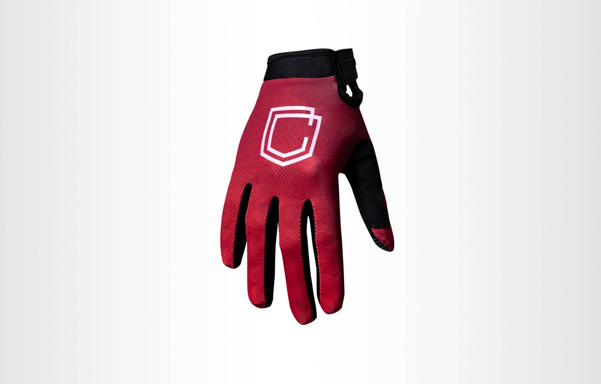 GUANTES COMMENCAL ROJOS  CON VELCRO PARA NI&Ntilde;O  image cover number 0
