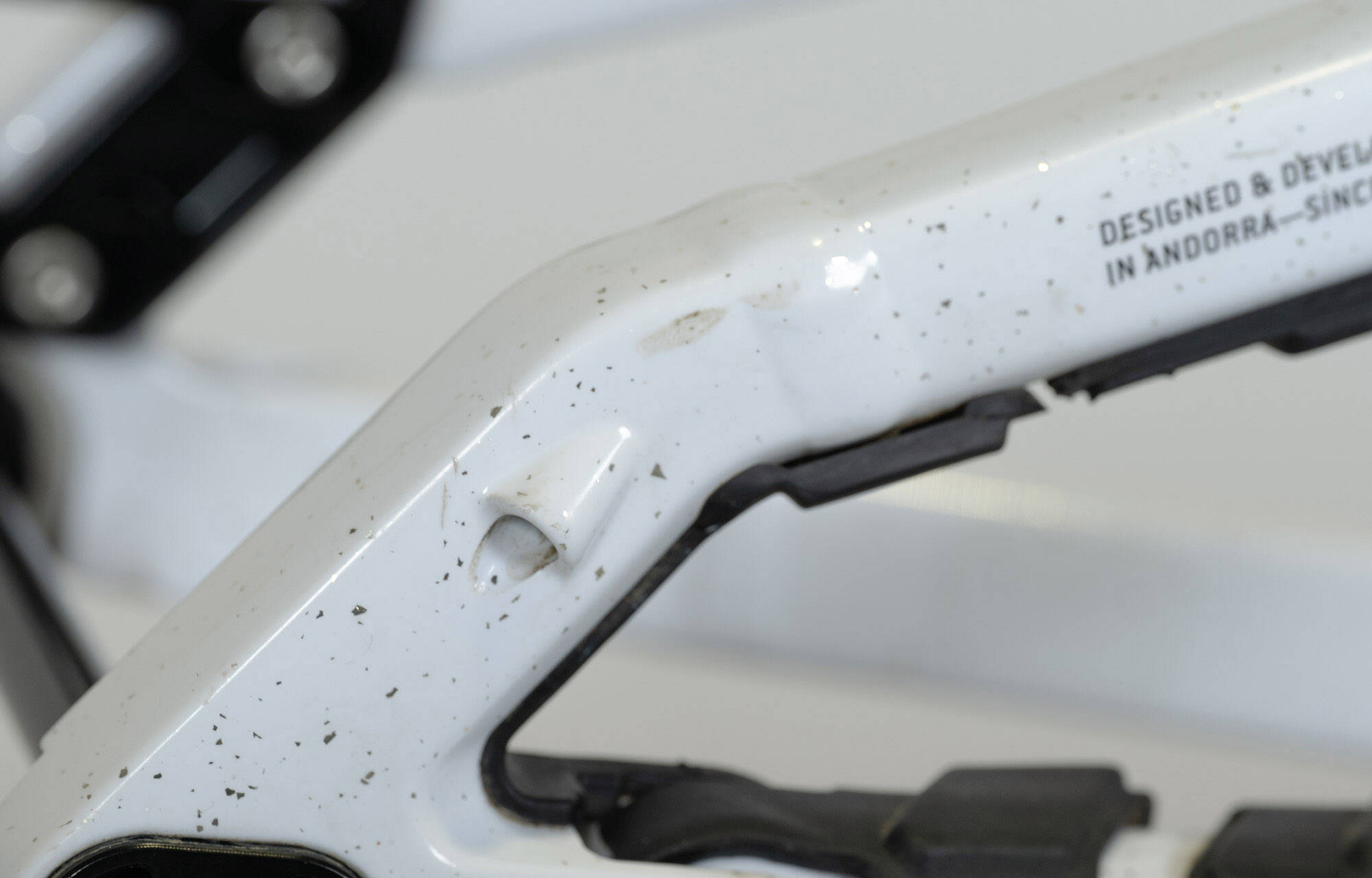 FRAME COMMENCAL SUPREME DH V5 GLITTERY WHITE - L (24252803) image large number 7