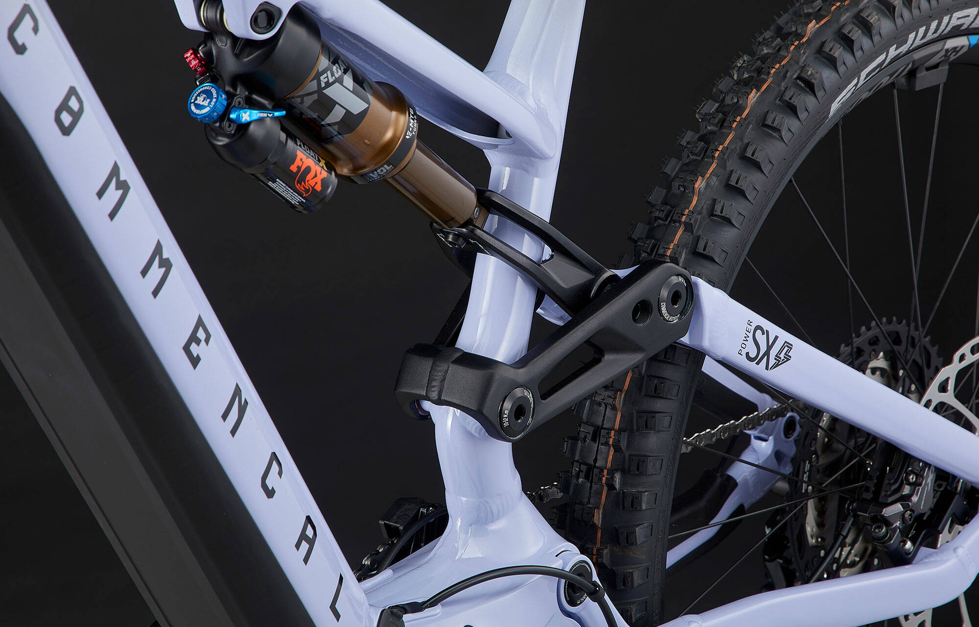 COMMENCAL META POWER SX BOSCH SIGNATURE LIGHT PURPLE / BLACK image large number 3