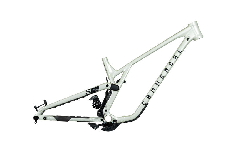 FRAME COMMENCAL SUPREME DH V5 CLEAR SILVER - L (23251703)
